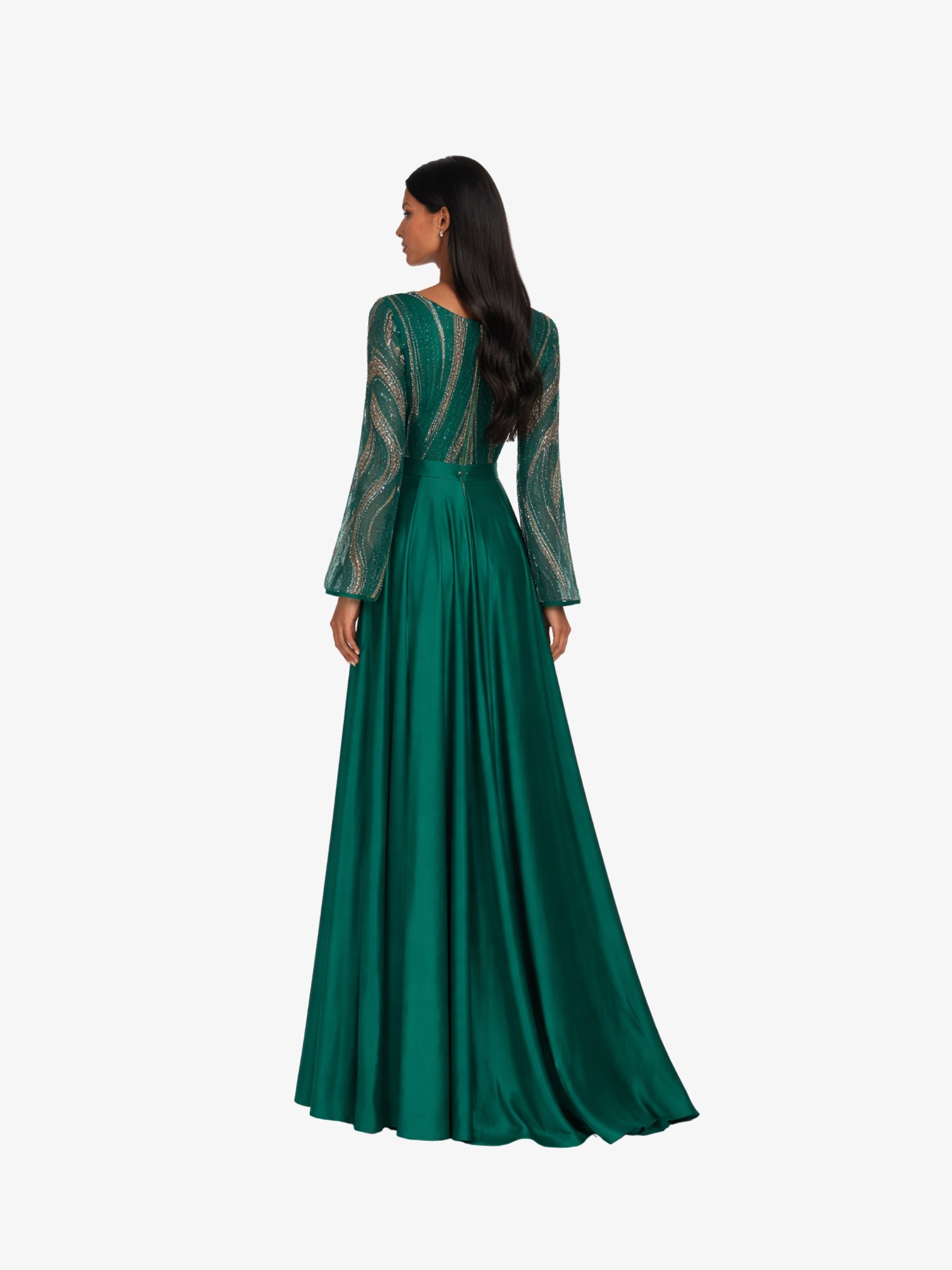 Rochie Lunga “Sicily”, Verde
