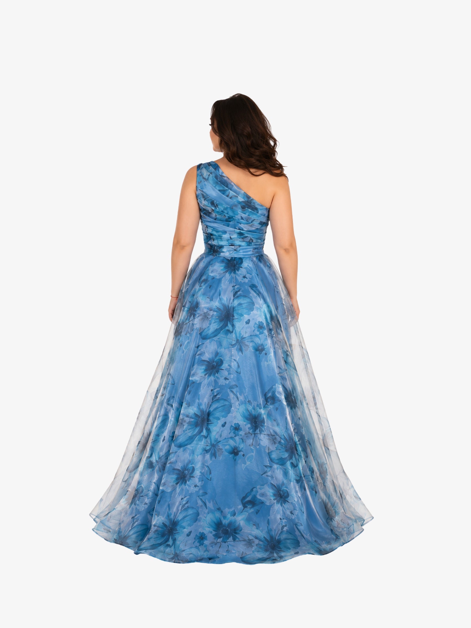 Rochie Eleganta “Magnolia”, Albastru