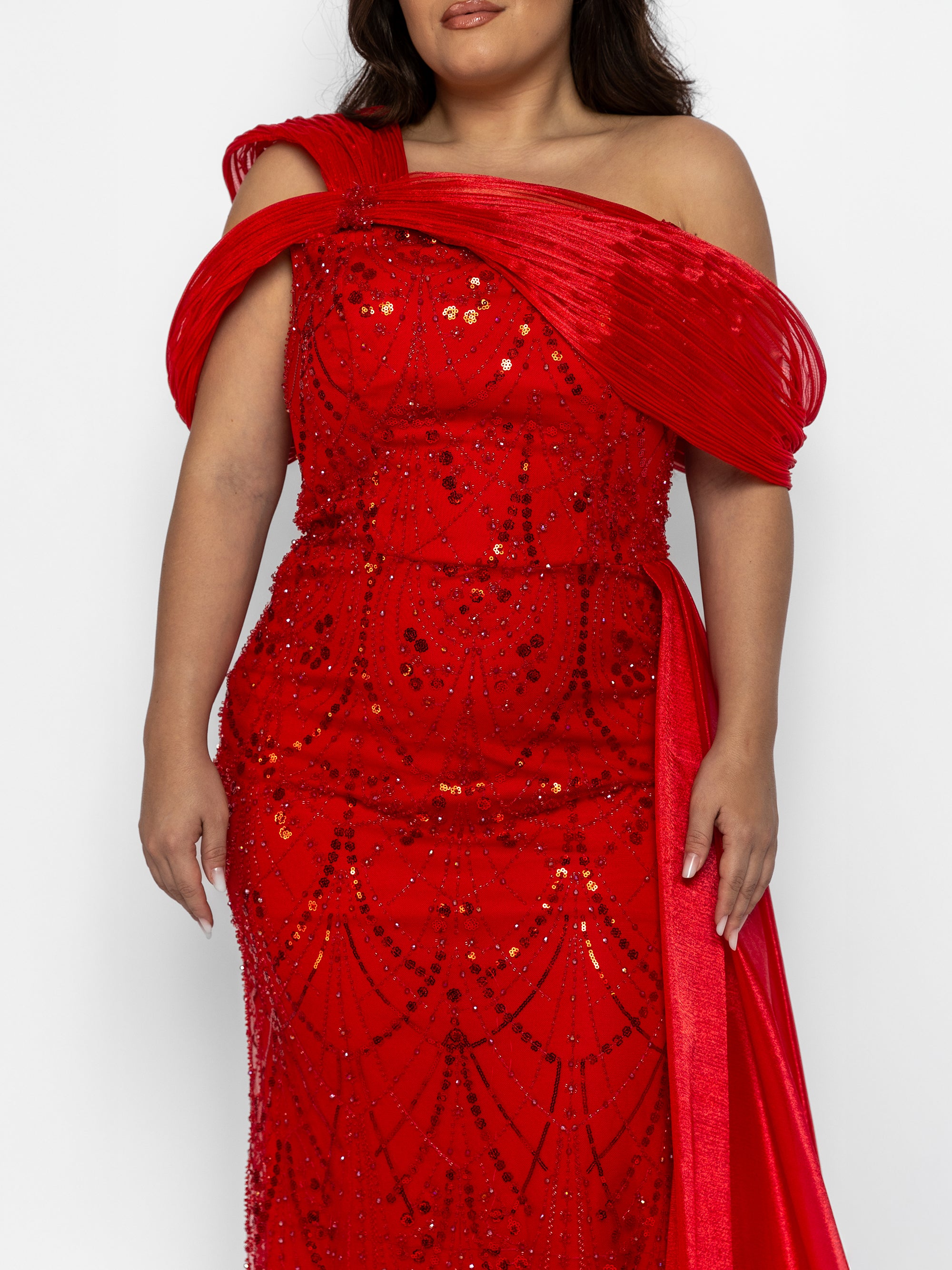 Rochie Lunga "Leyla Royale", Rosie