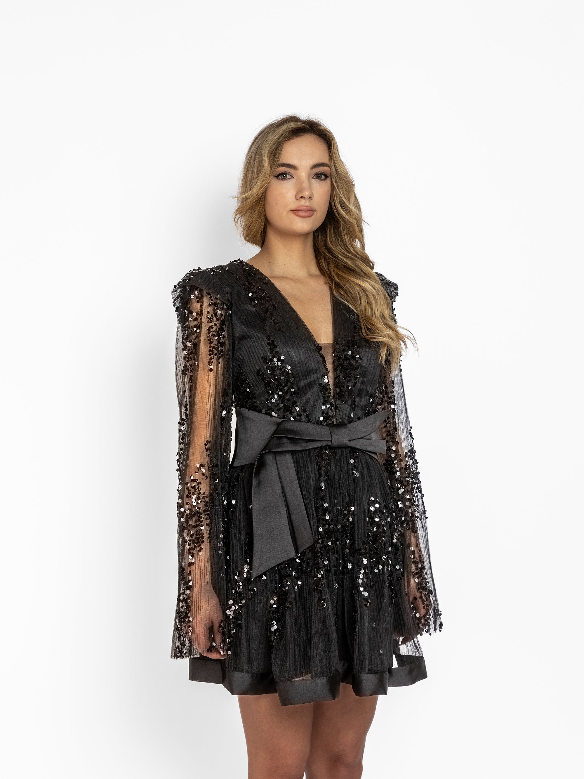 Rochie Scurta "Noemi", Neagra