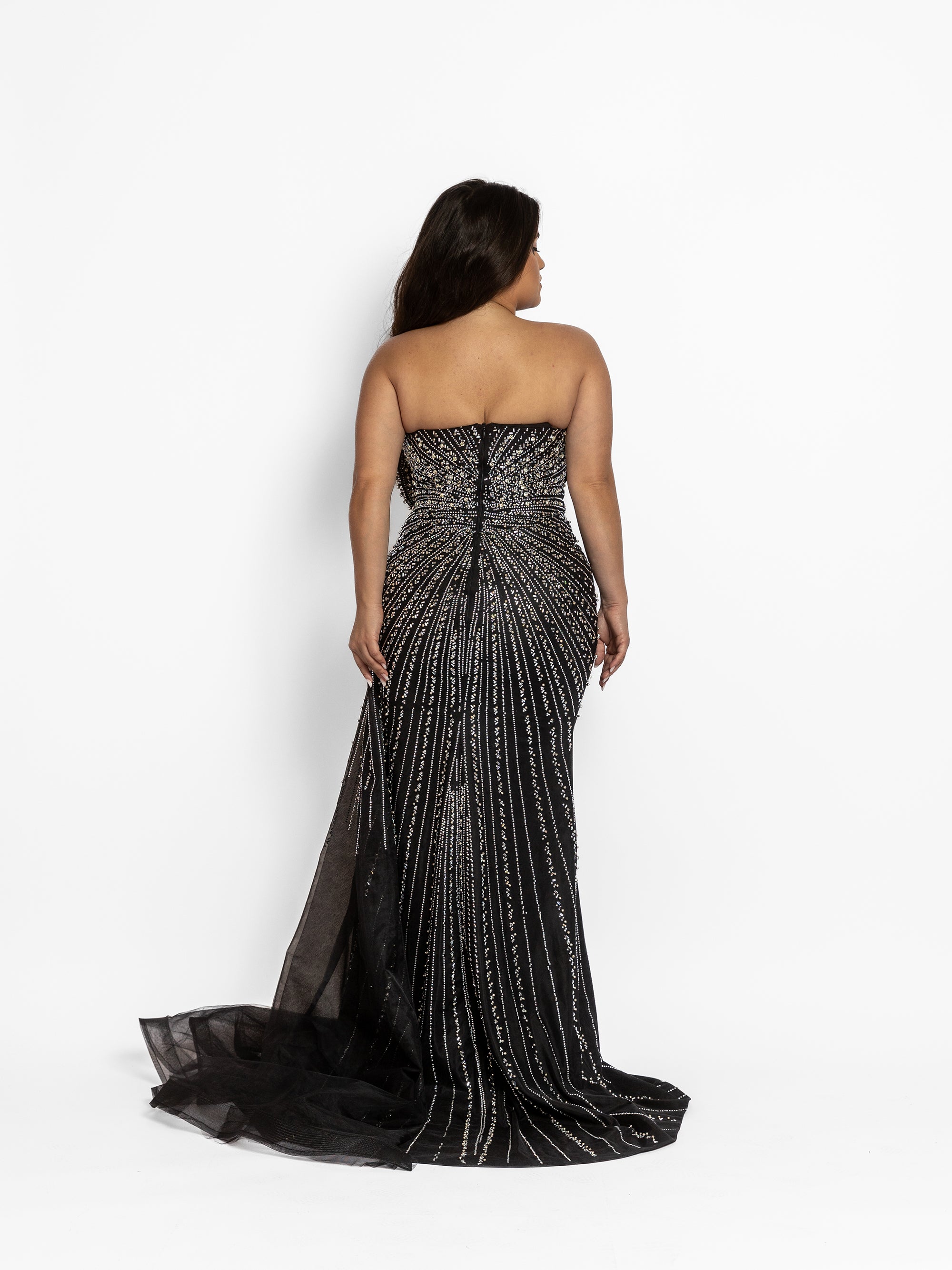 Rochie Lunga "Velorya Luxury", Neagra