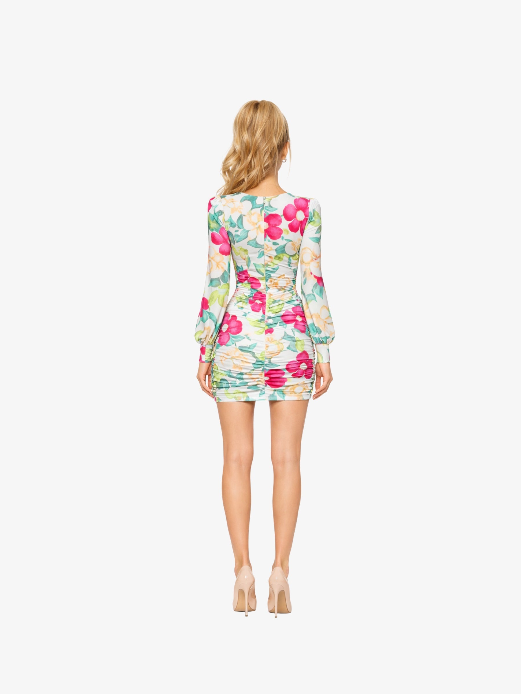 Rochie Scurta “Bianca”, Alb