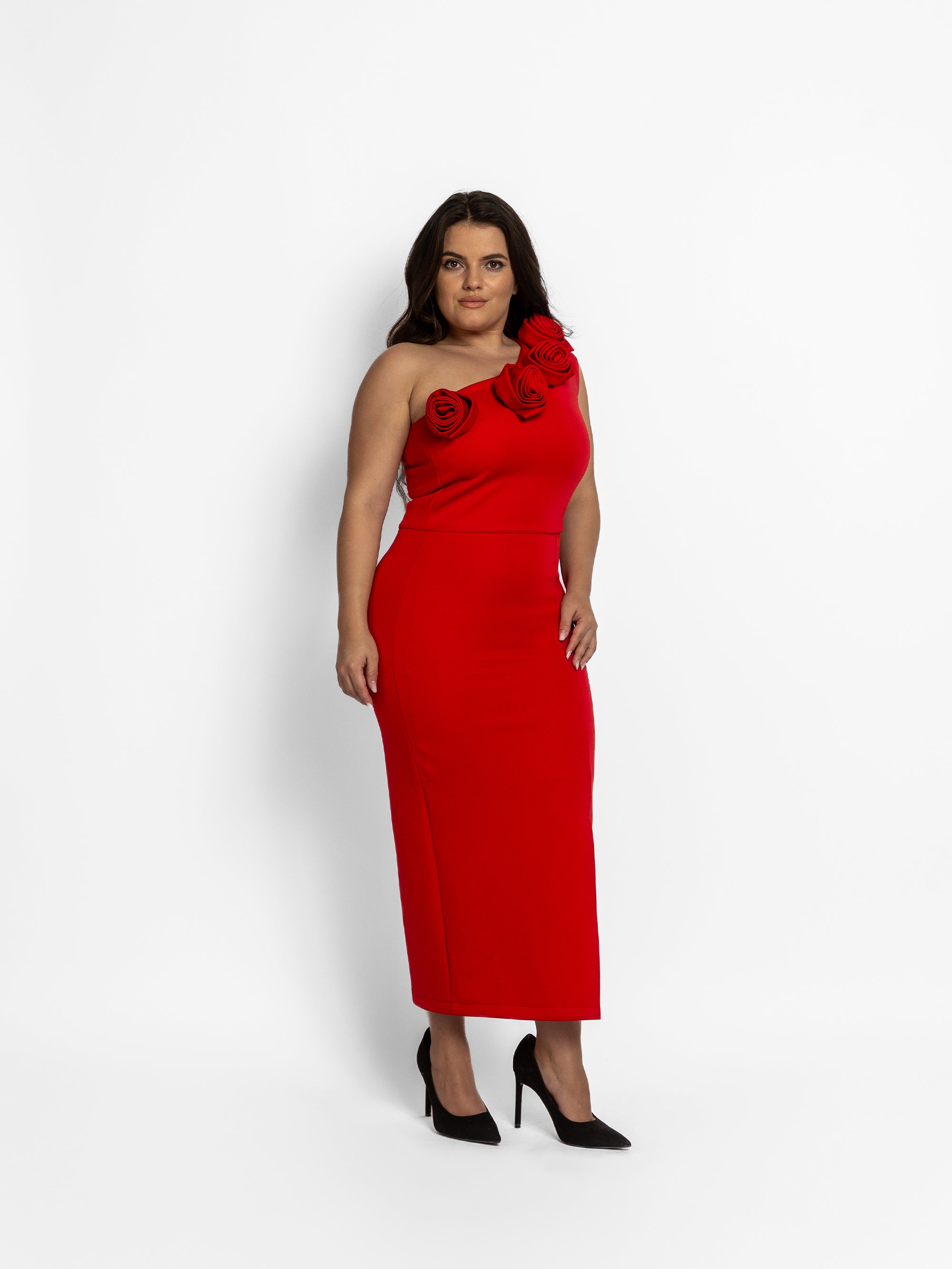 Rochie Lunga "Kinzy", Rosie