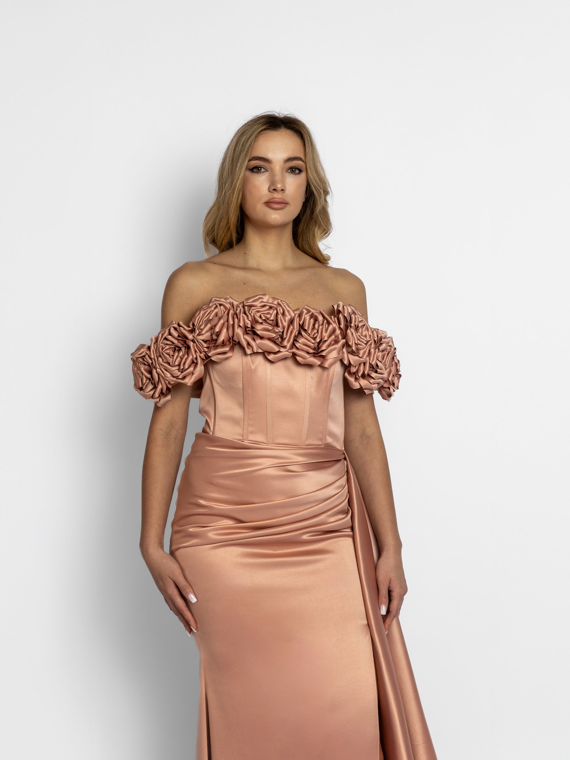 Rochie Lunga "Luiza Luxury", Maro
