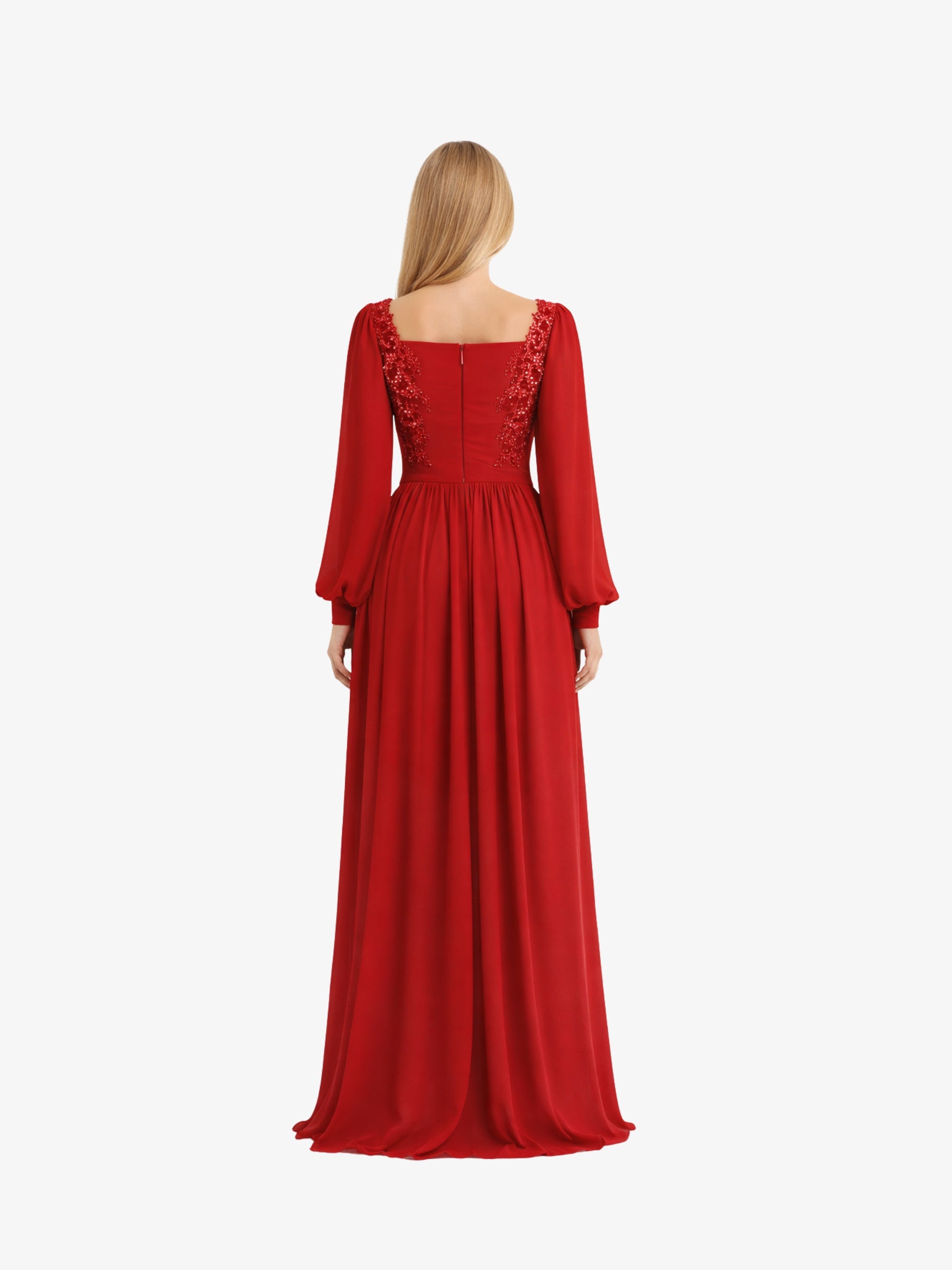 Rochie Lunga “Sandra”, Rosu