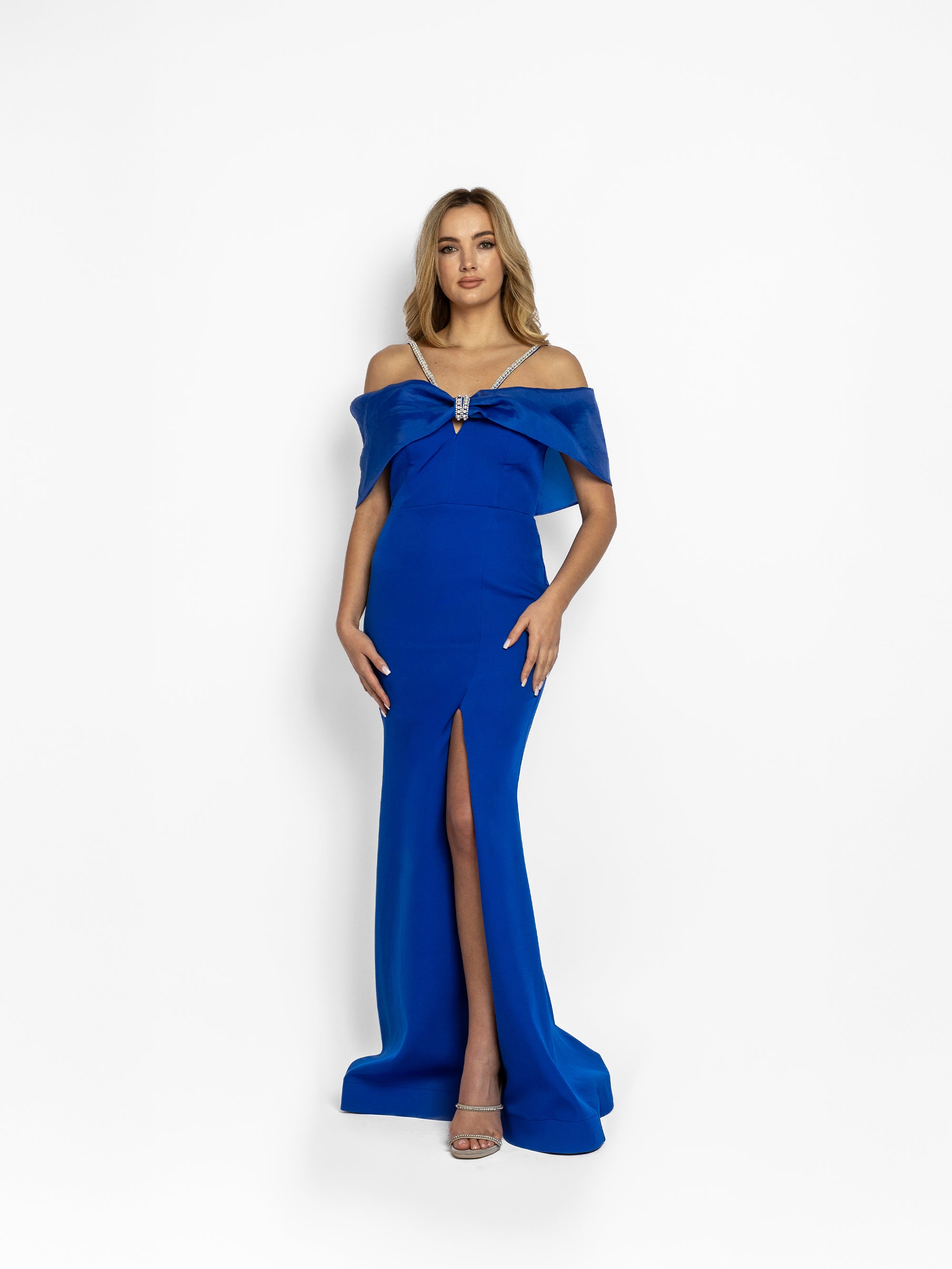 Rochie Lunga "Layla", Albastra