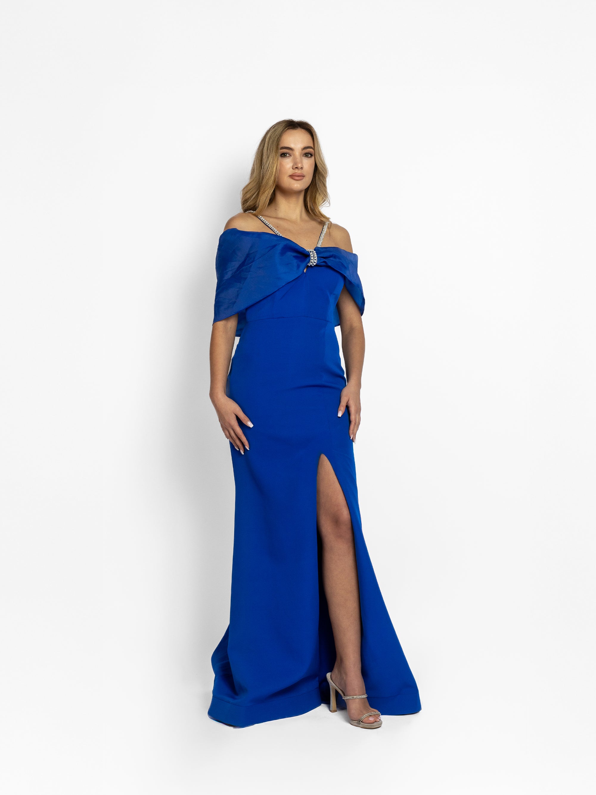 Rochie Lunga "Layla", Albastra