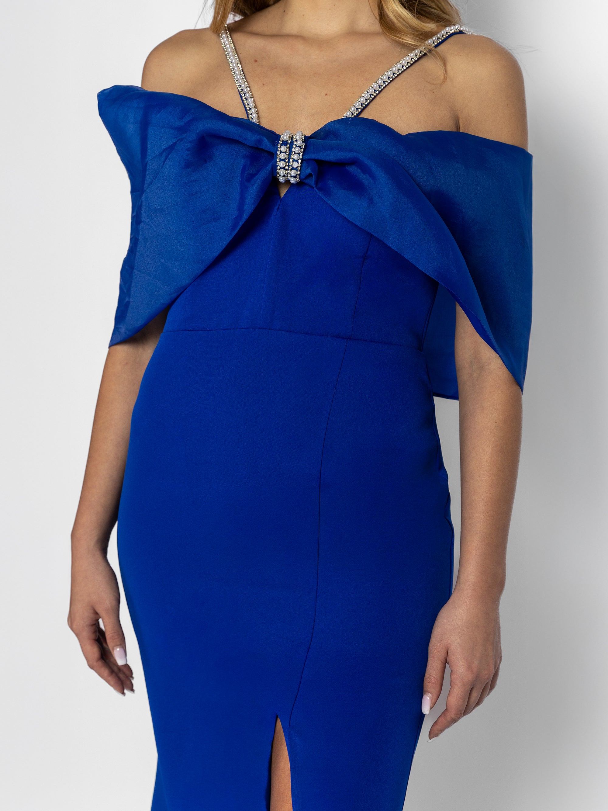 Rochie Lunga "Layla", Albastra