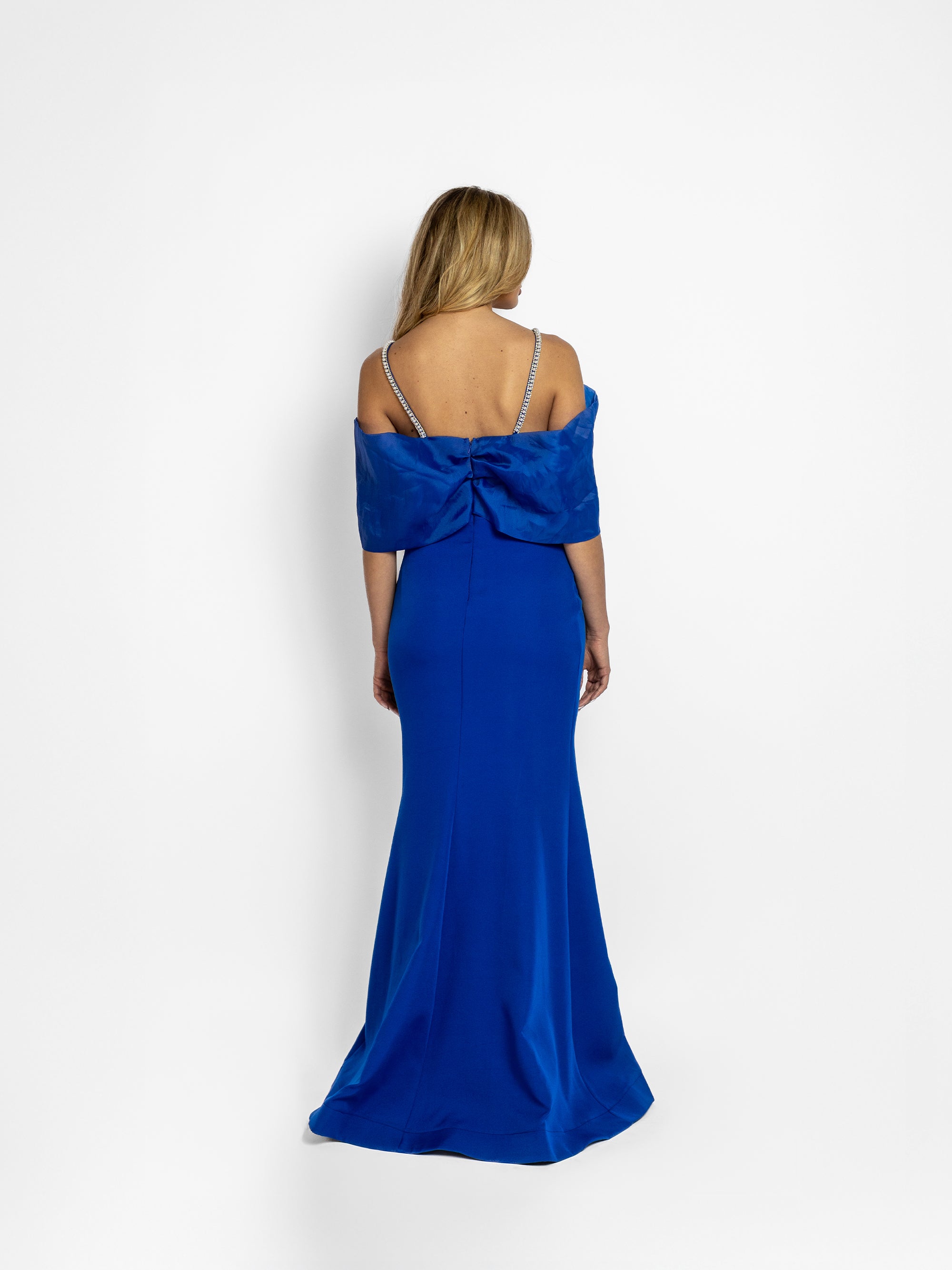 Rochie Lunga "Layla", Albastra