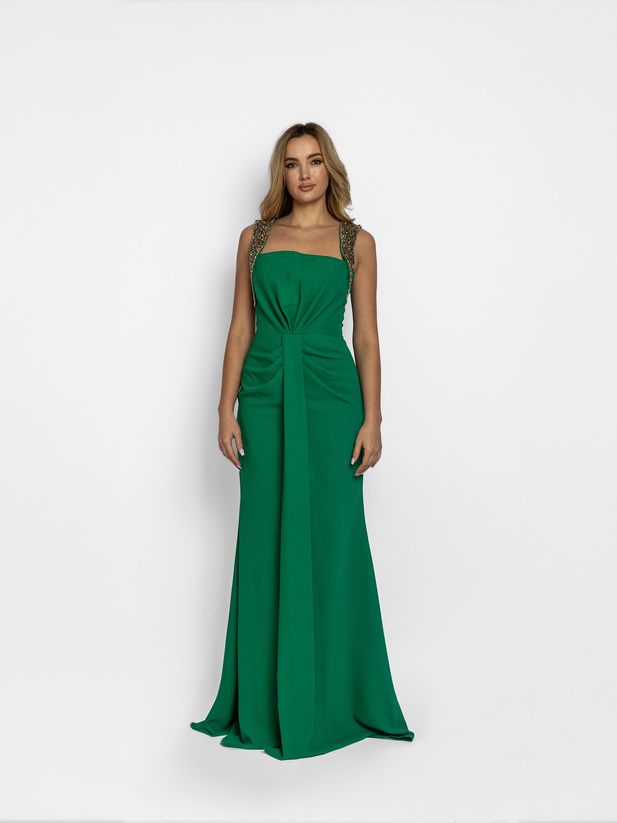 Rochie Lunga "Verdis", Verde