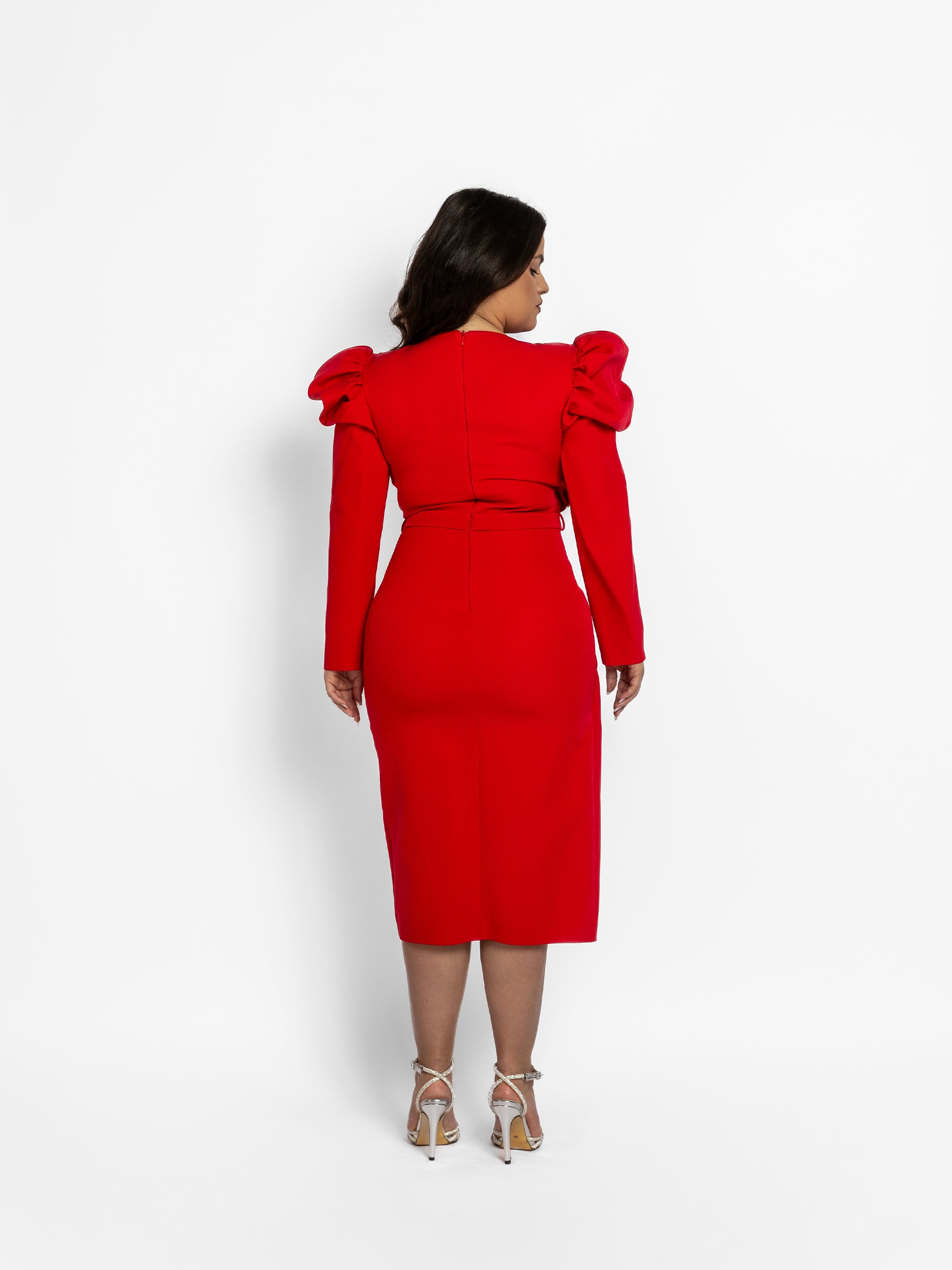 Rochie Scurta "Laryss" Rosu