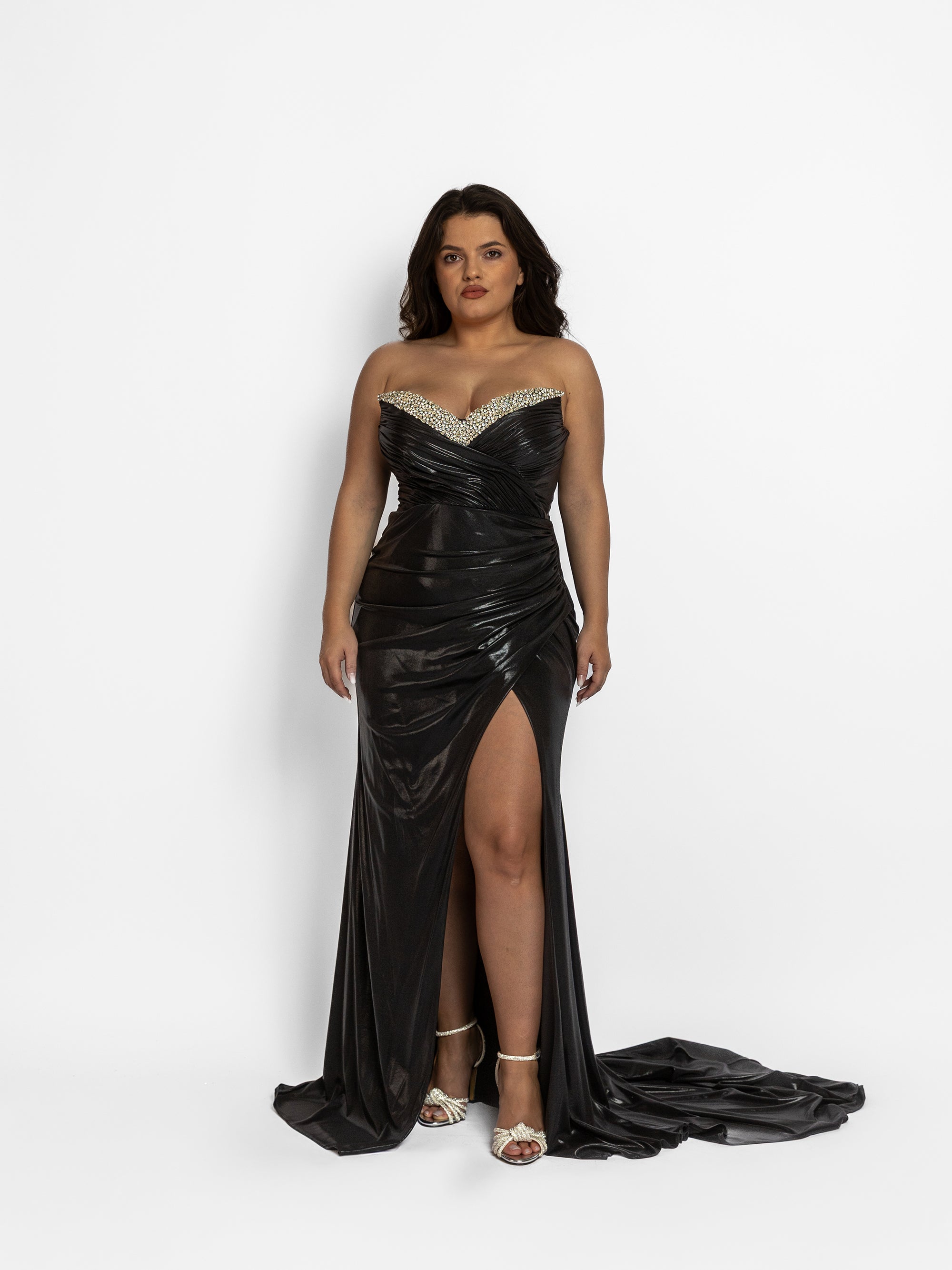 Rochie Lunga "Miryam", Neagra