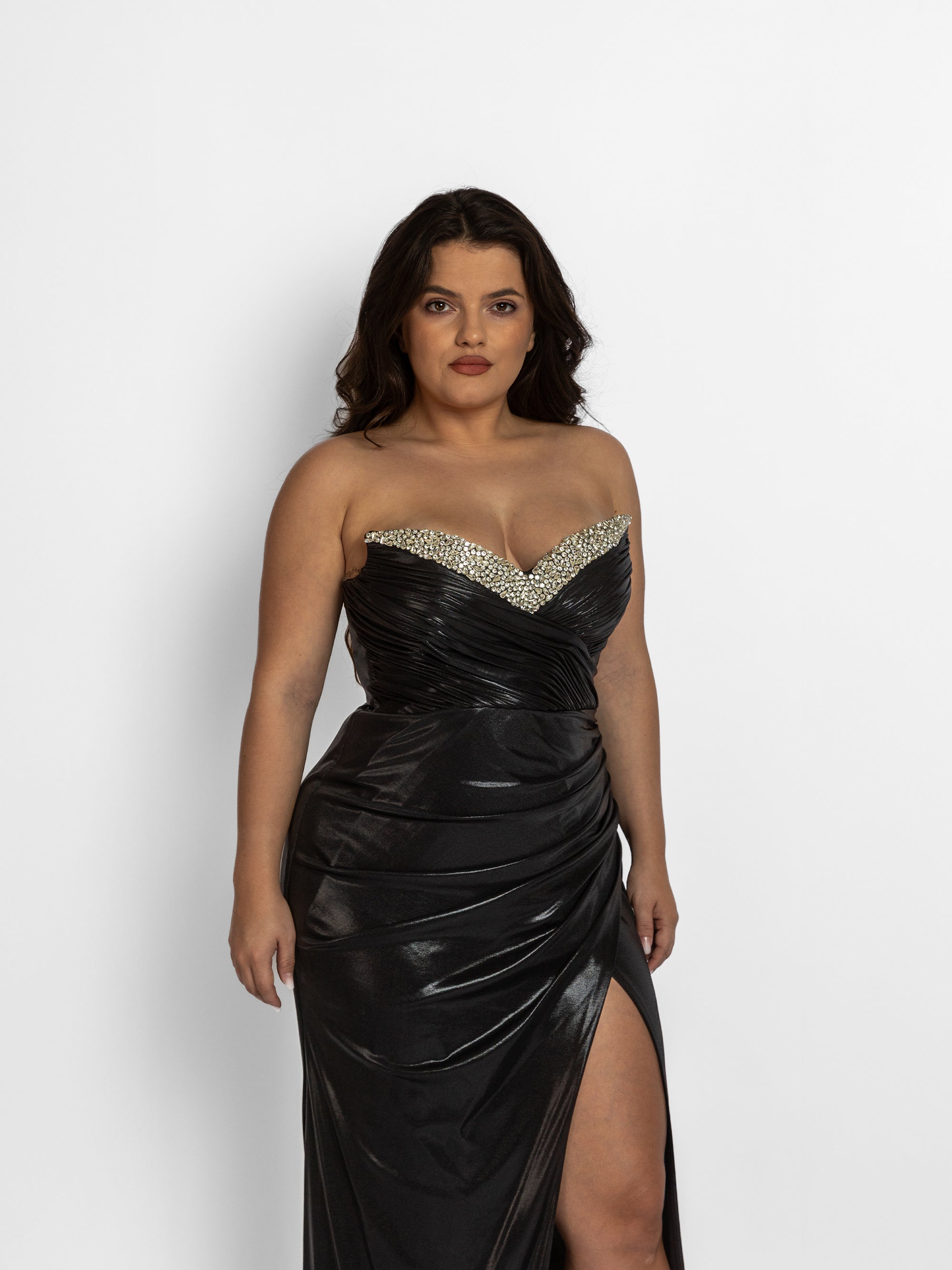 Rochie Lunga "Miryam", Neagra