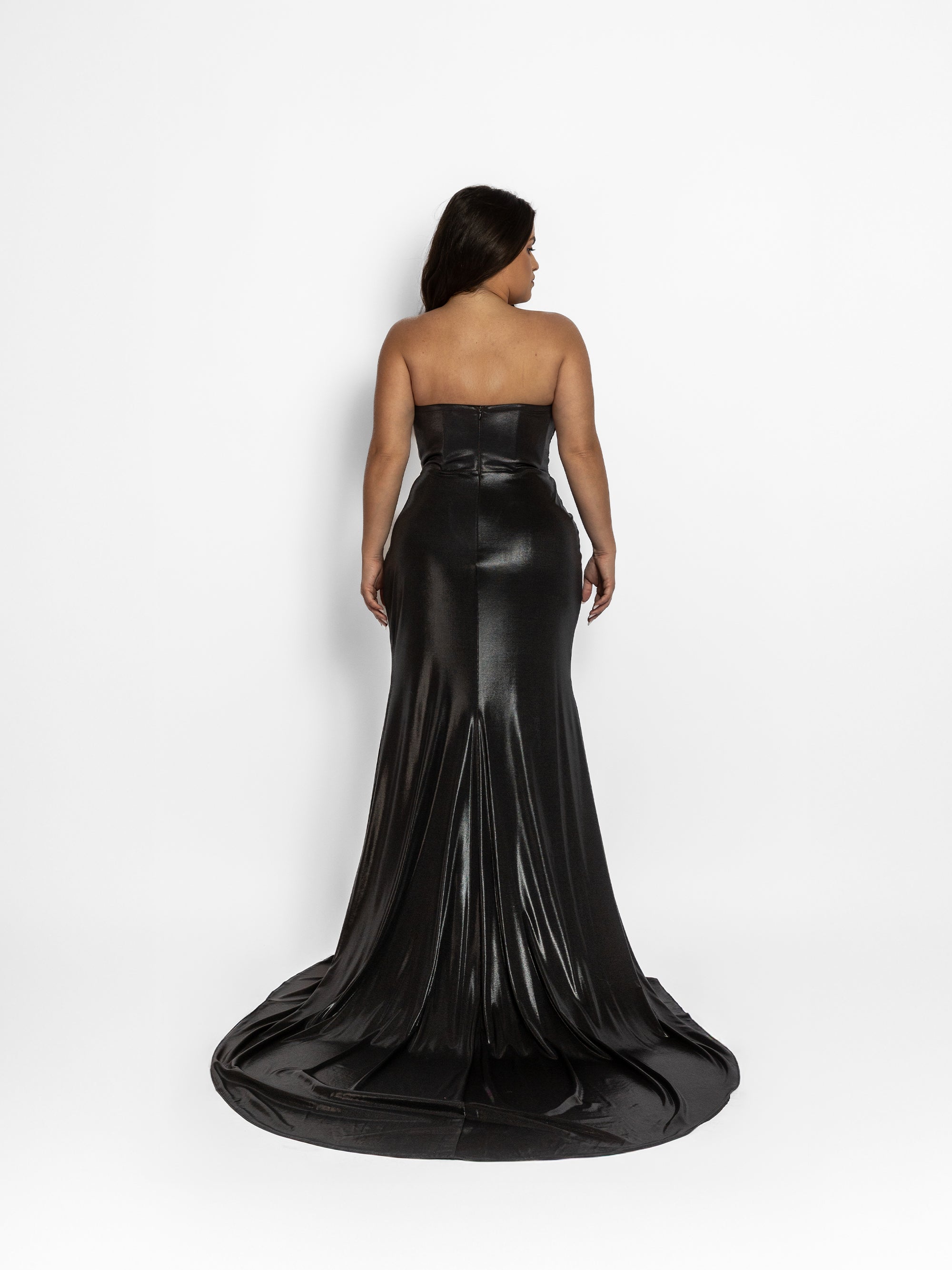 Rochie Lunga "Miryam", Neagra