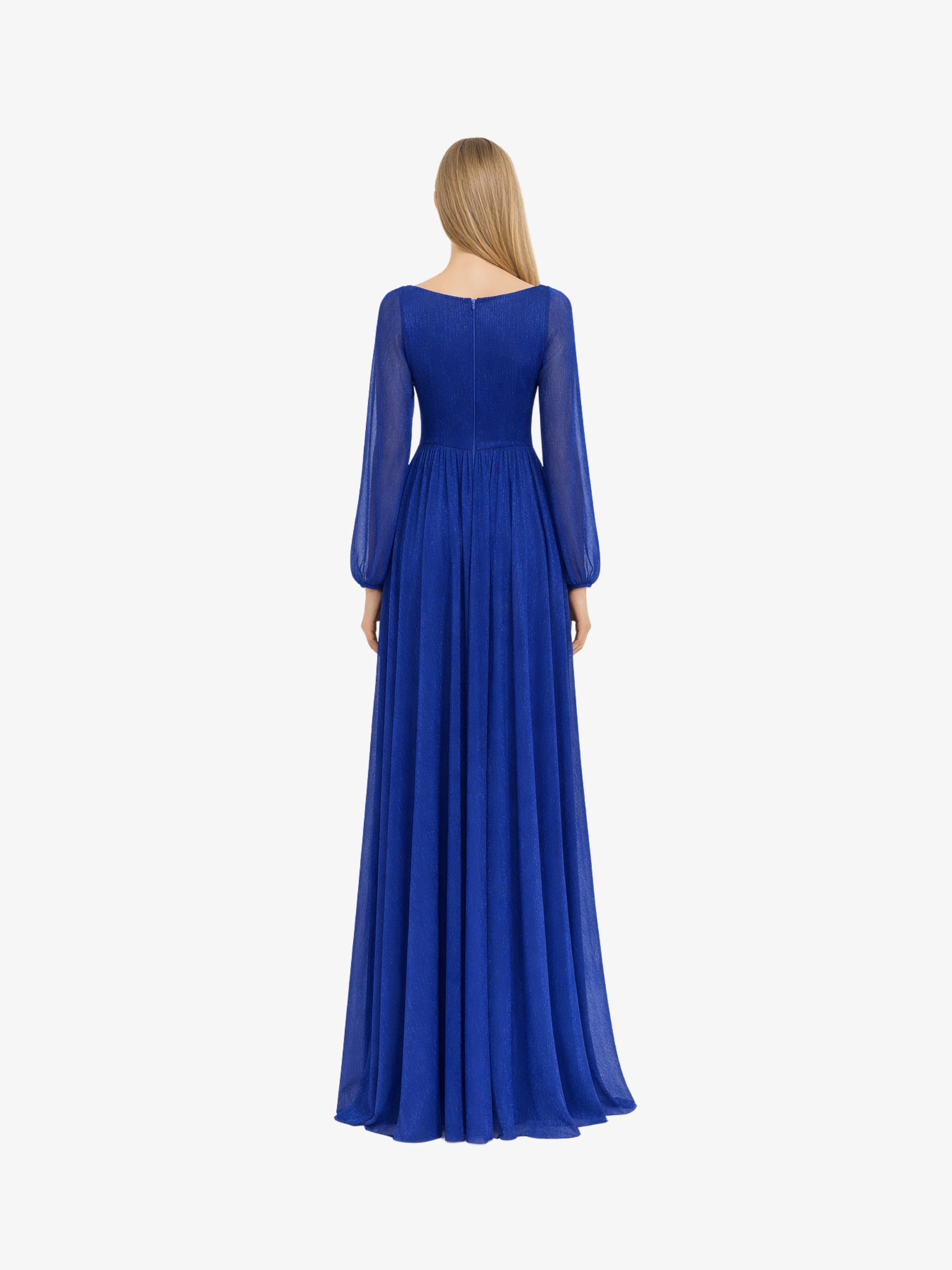 Rochie Lunga “Hestia”, Albastru