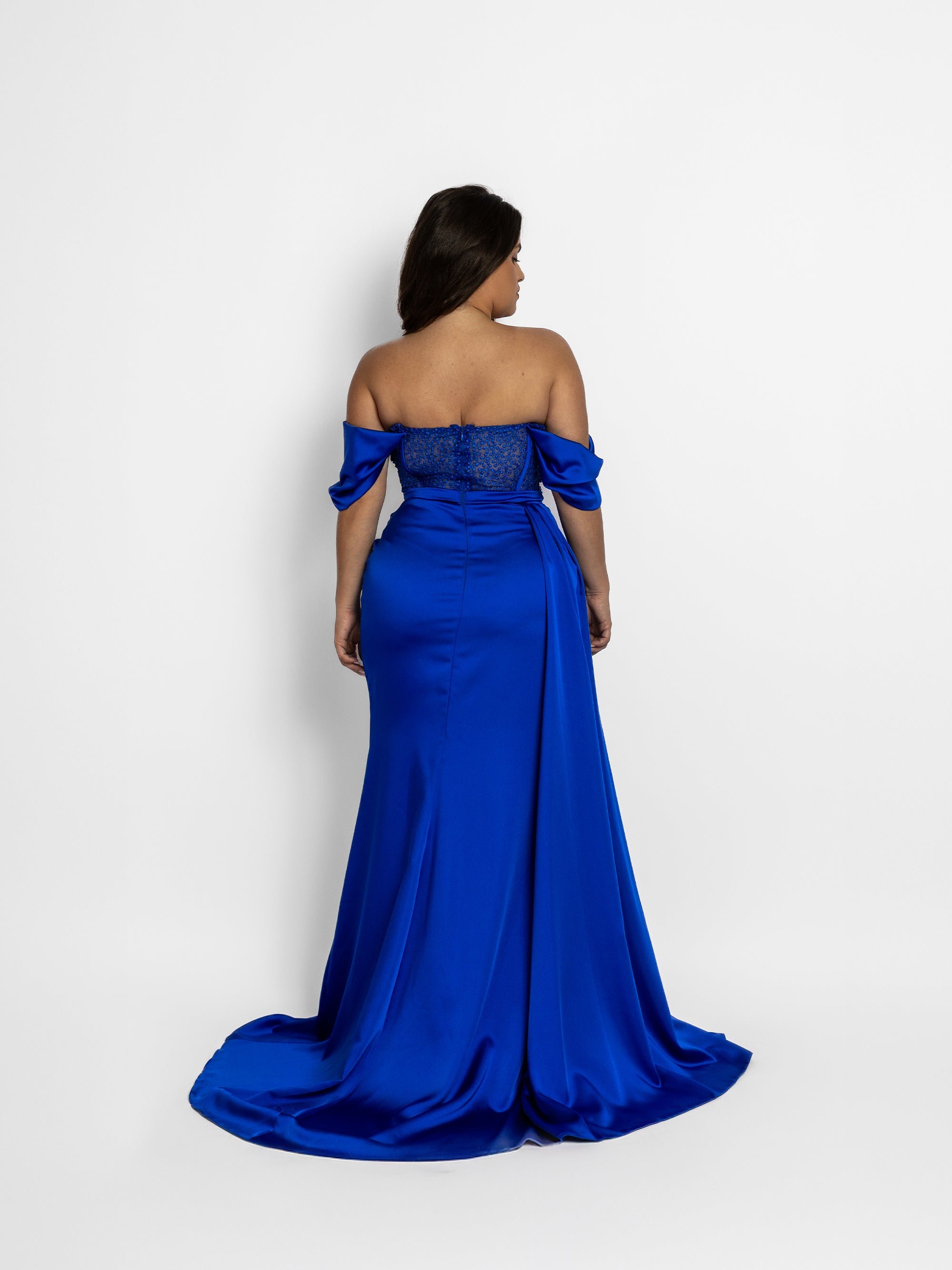 Rochie Lunga "Melody", Albastra