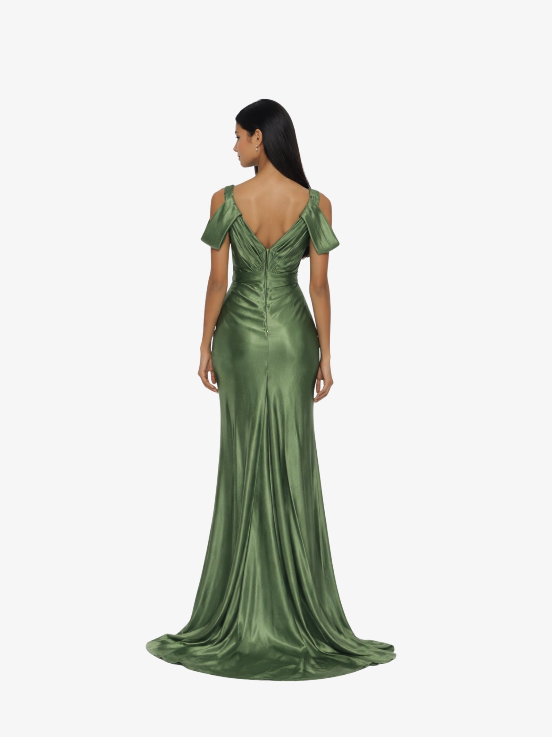Rochie Lunga “Glow”, Verde