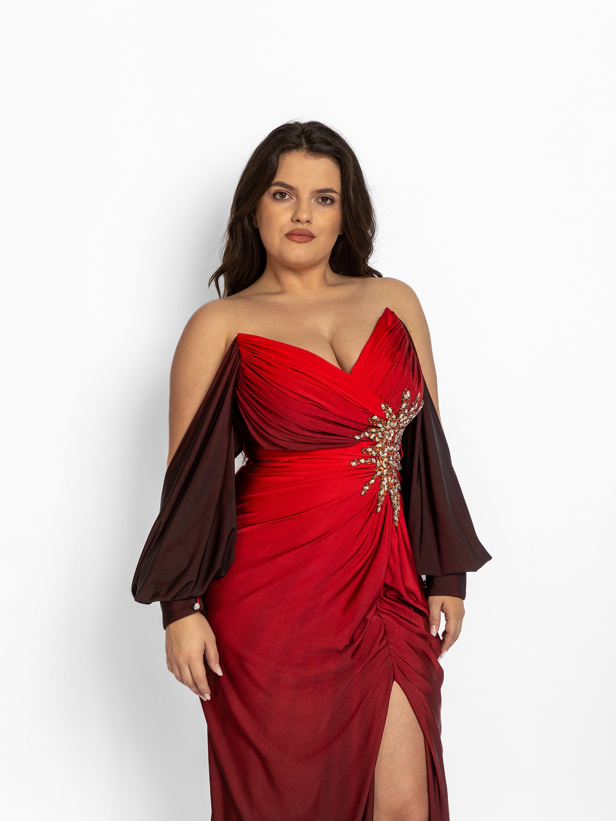 Rochie Lunga "Avena", Rosie