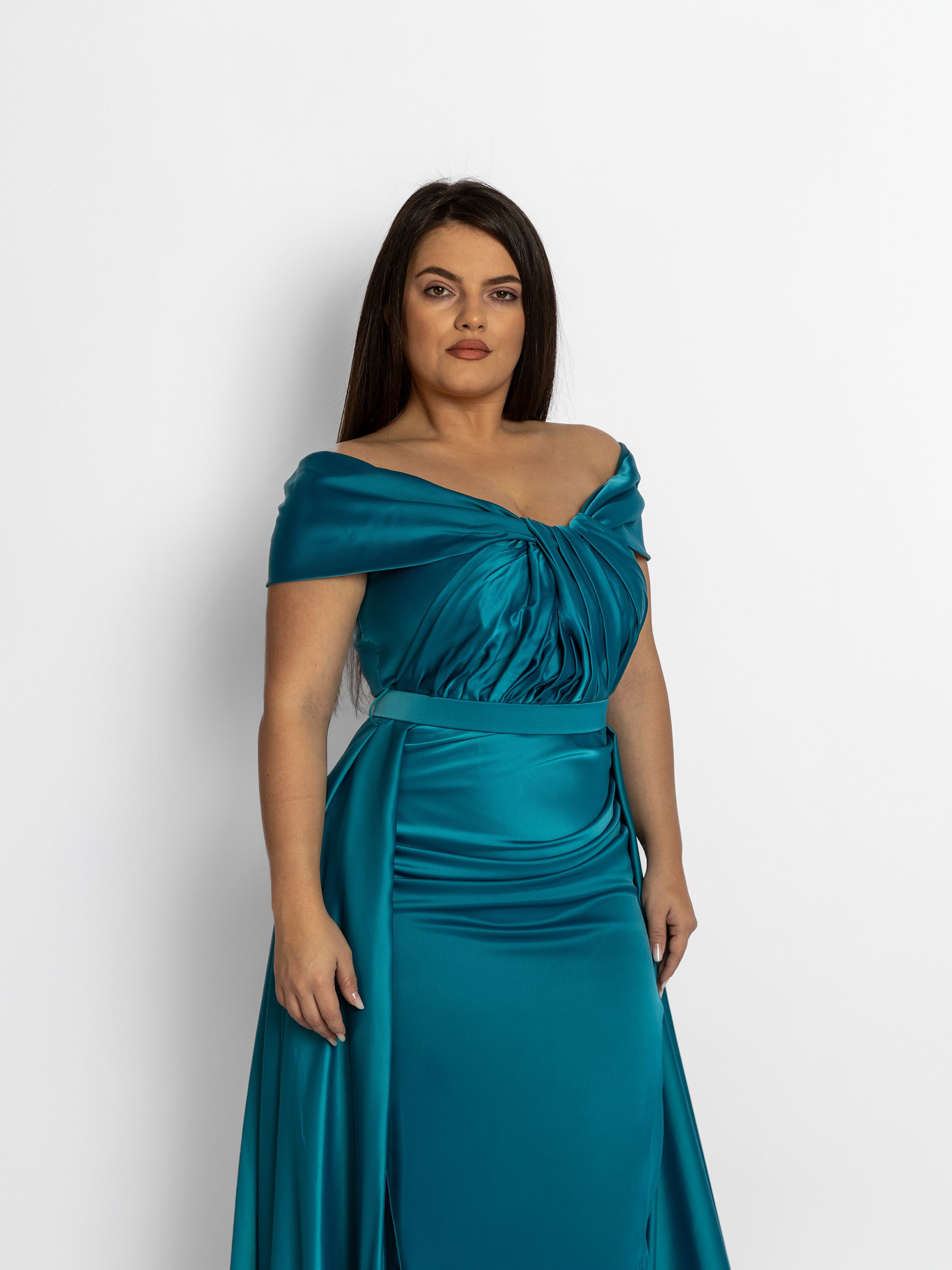 Rochie Lunga "Danely", Turcoaz