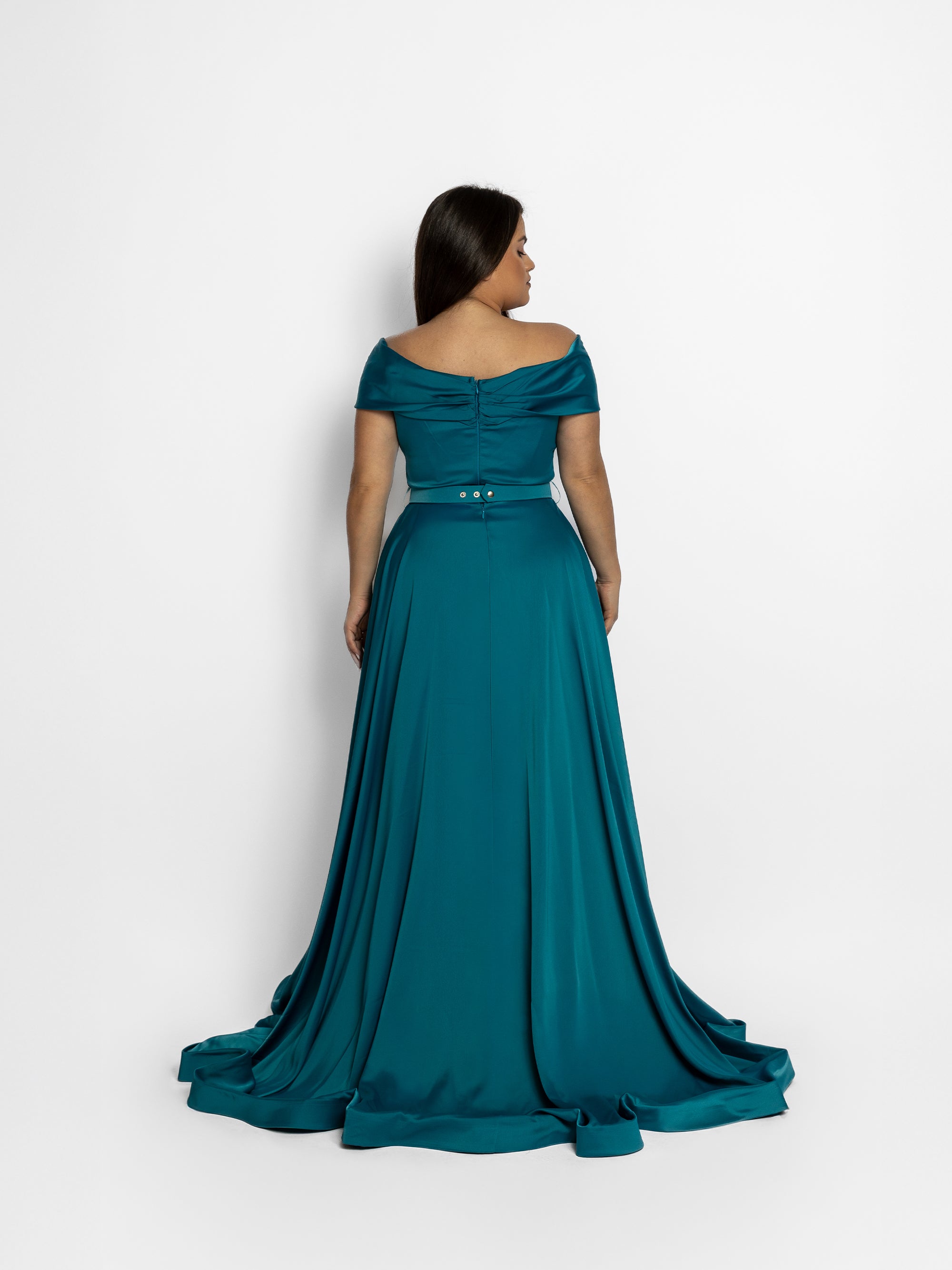 Rochie Lunga "Danely", Turcoaz