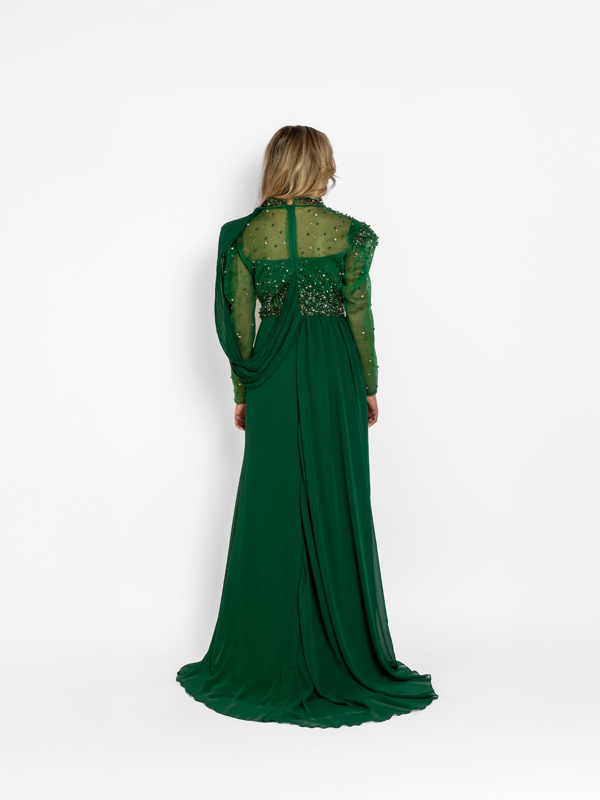Rochie Lunga "Sahara" Verde
