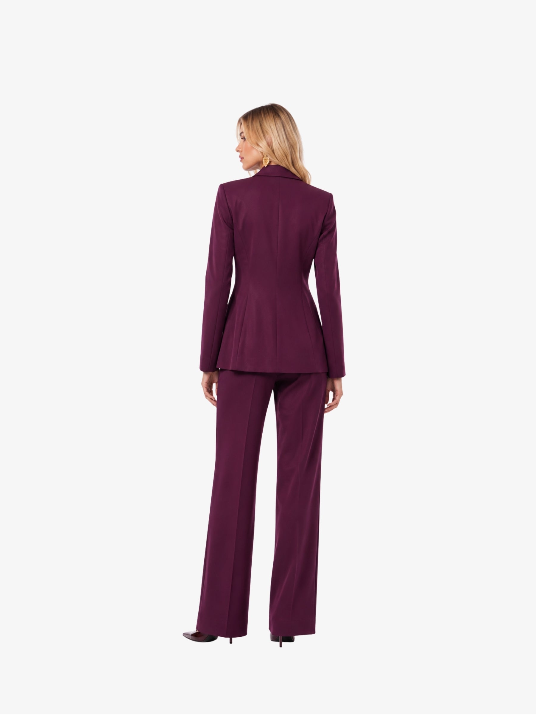 Costum Elegant “ Amelie”, Burgundy