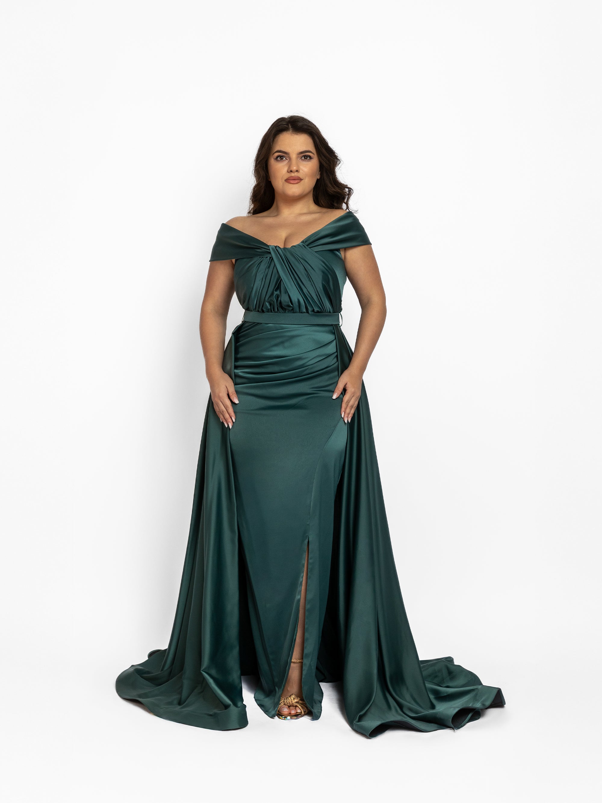Rochie Lunga "Danely", Verde