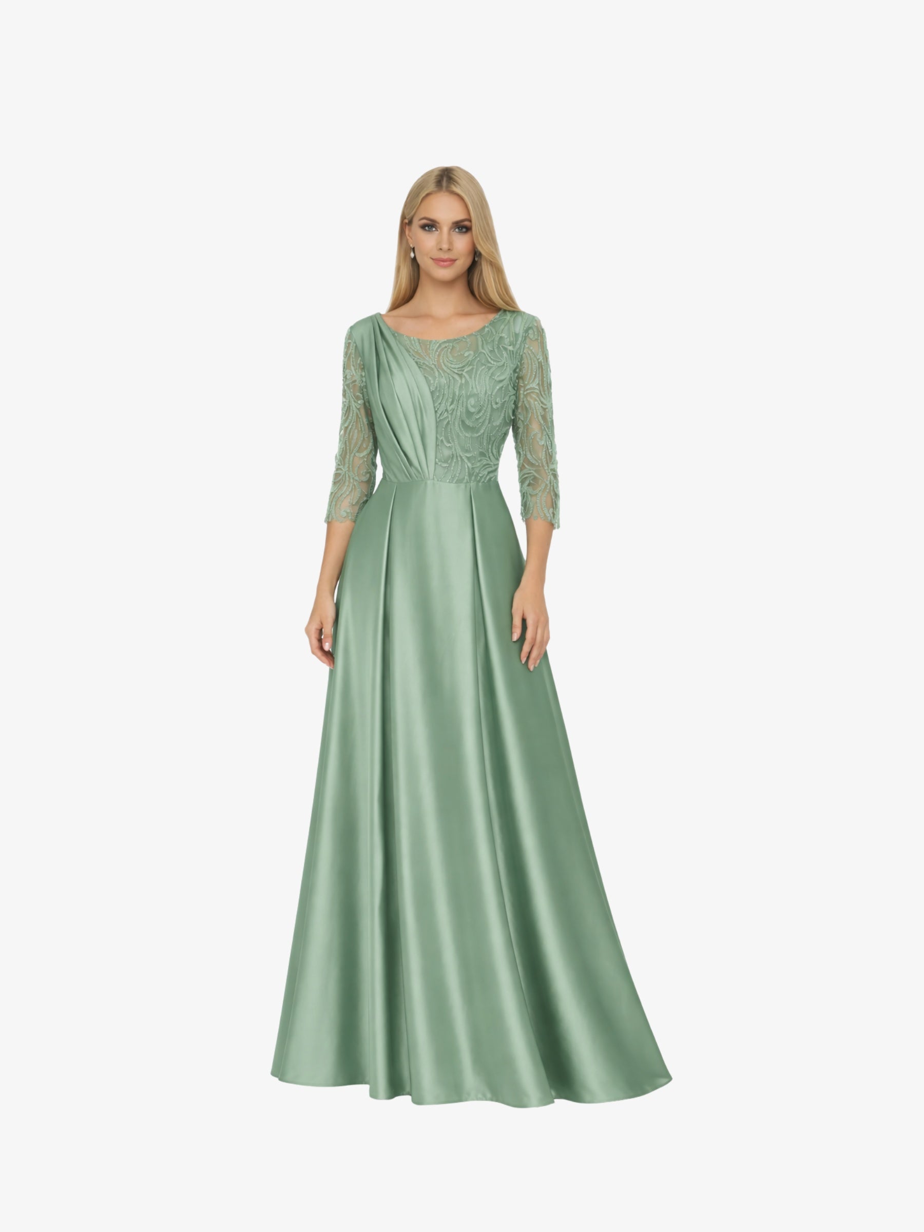 Rochie Lunga “Paloma”, Verde