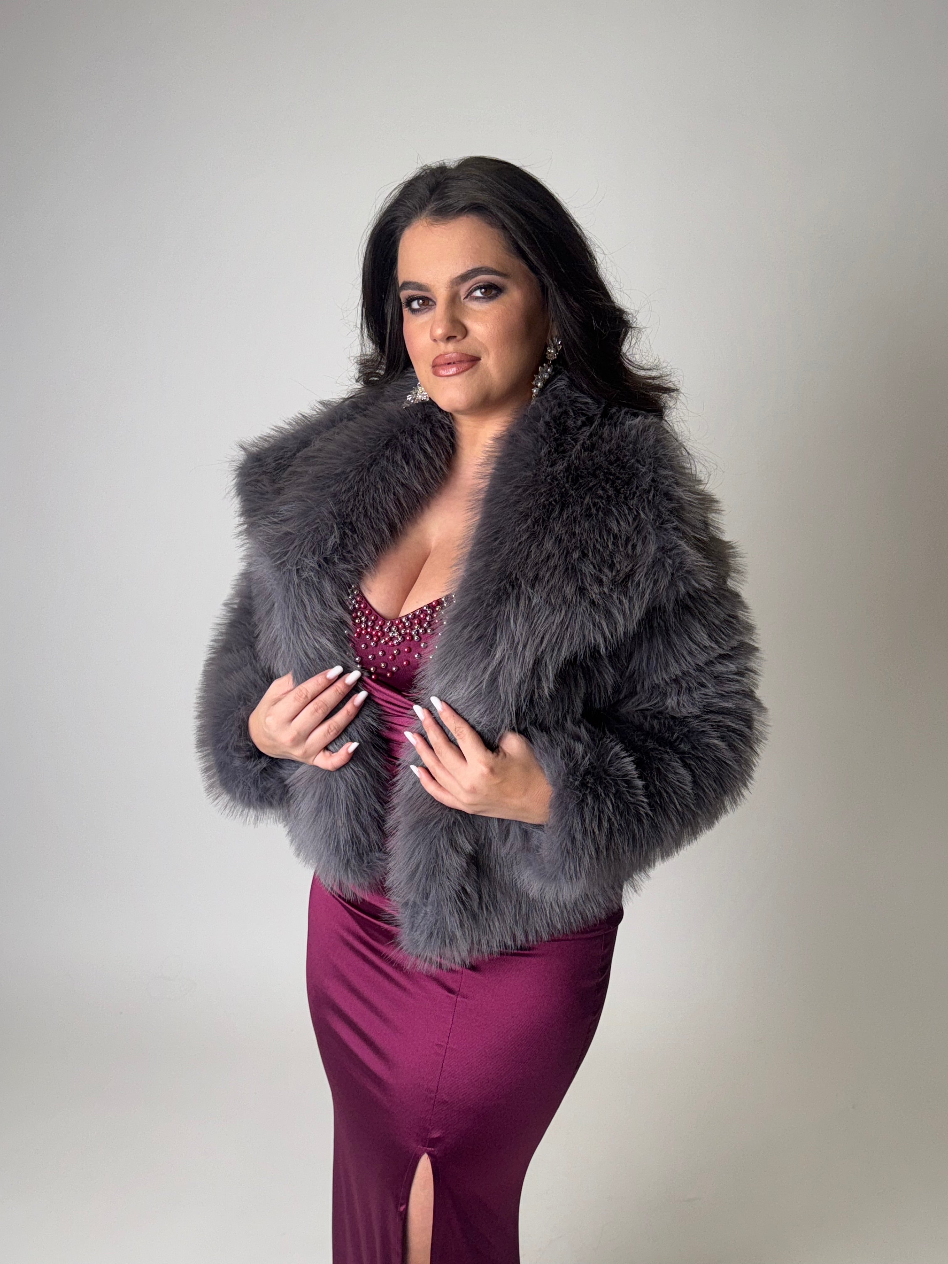 Haina de Blana "Jessy", Gri