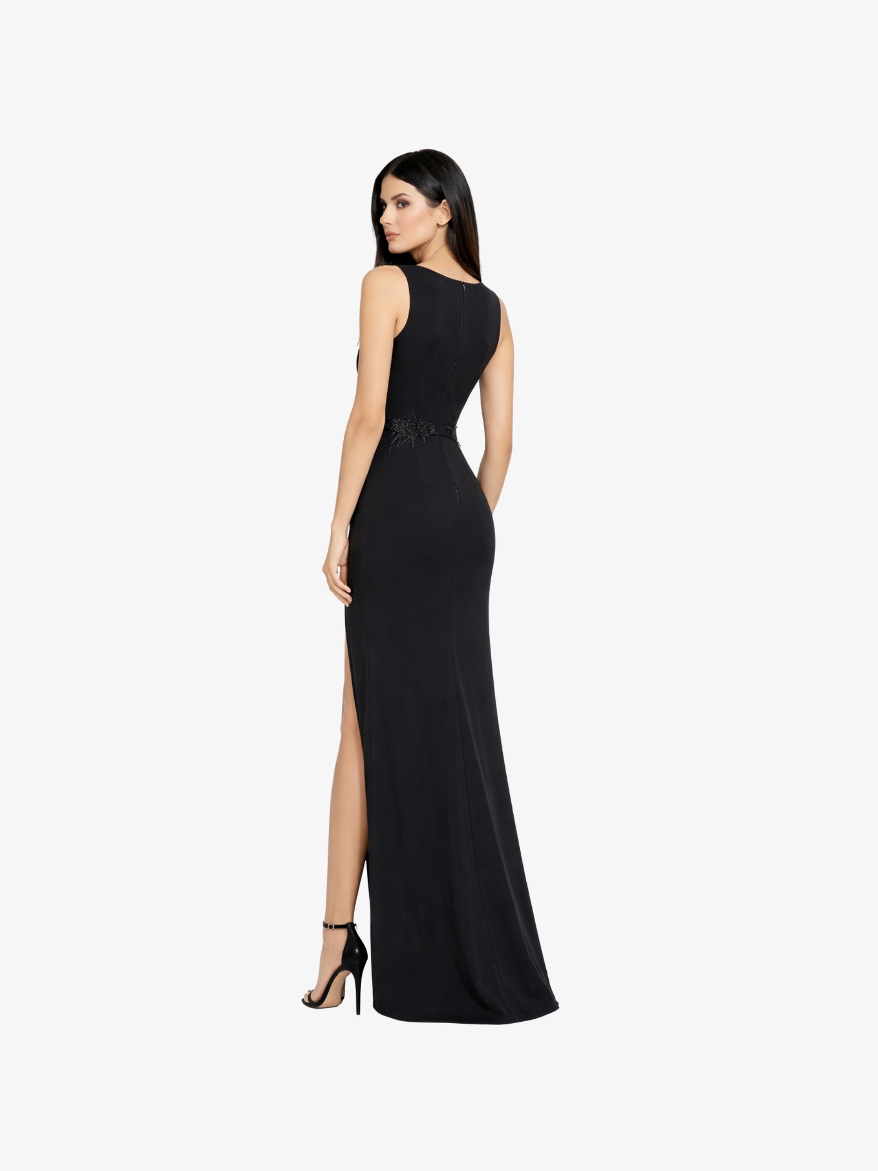 Rochie Lunga “Qania”, Negru