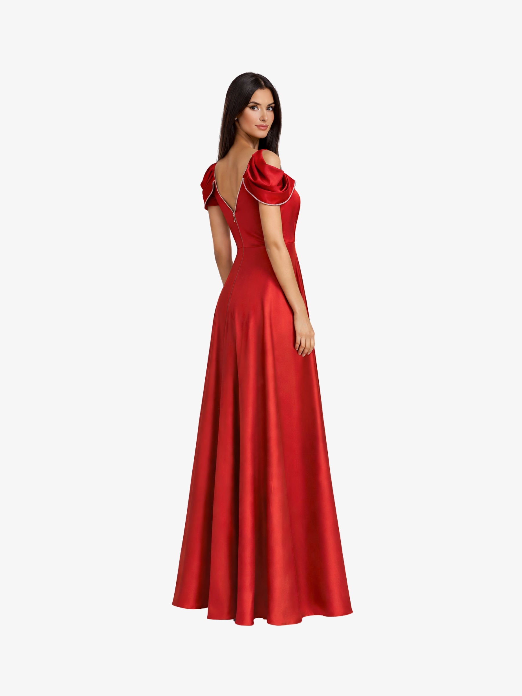 Rochie Lunga “Amira”, Rosu