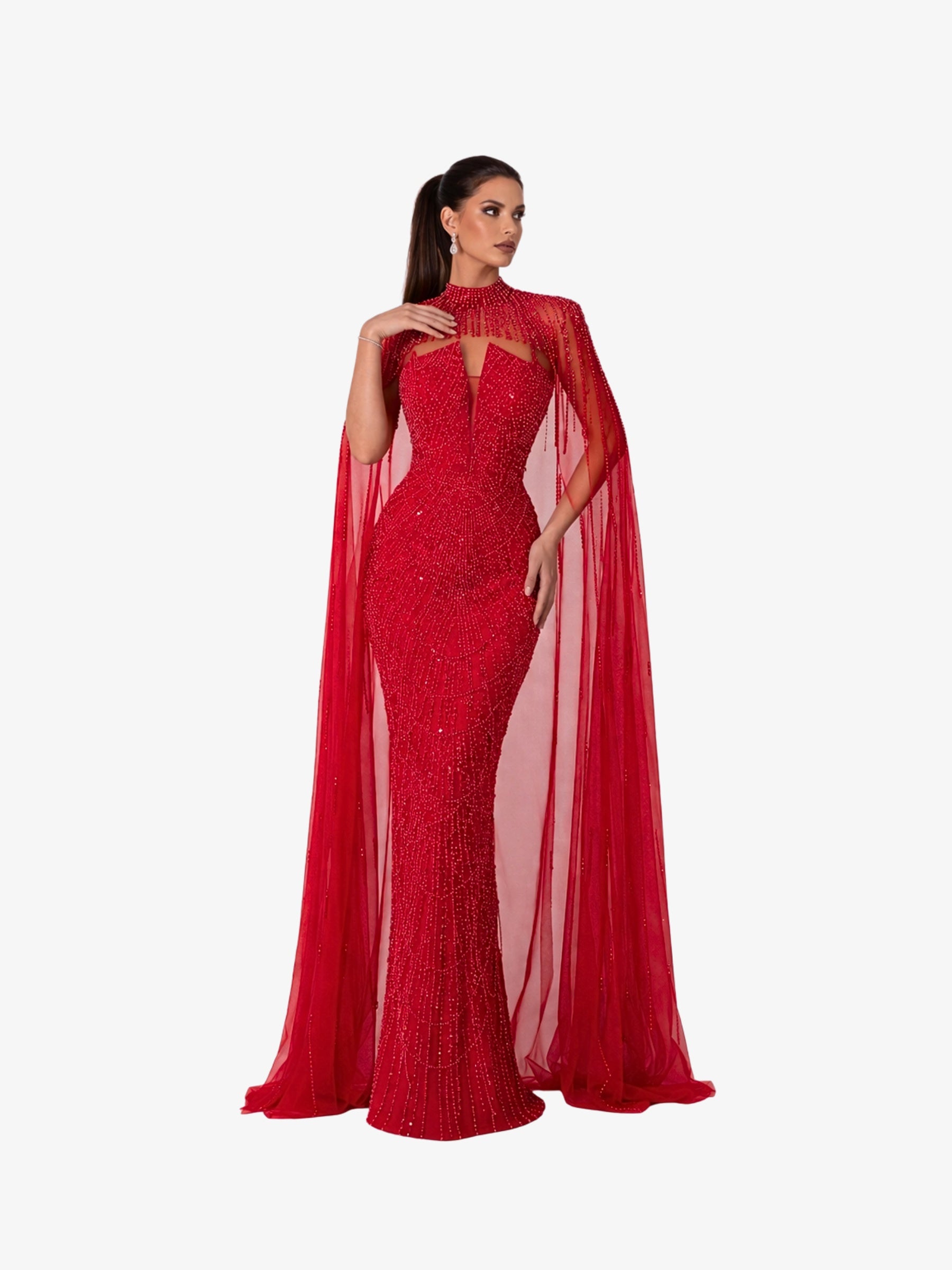 Rochie Eleganta “Camila”, Rosu