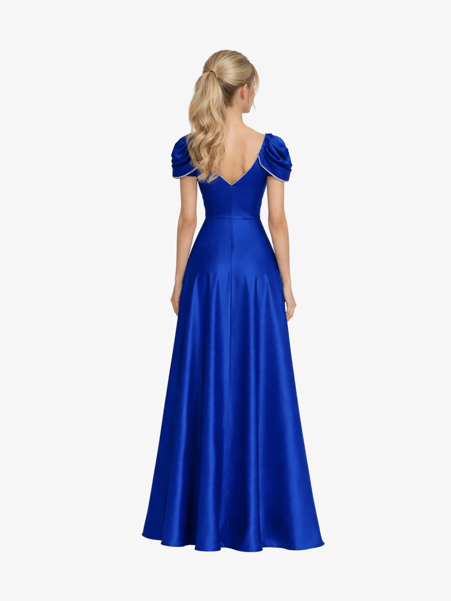 Rochie Lunga “Amira”, Albastru