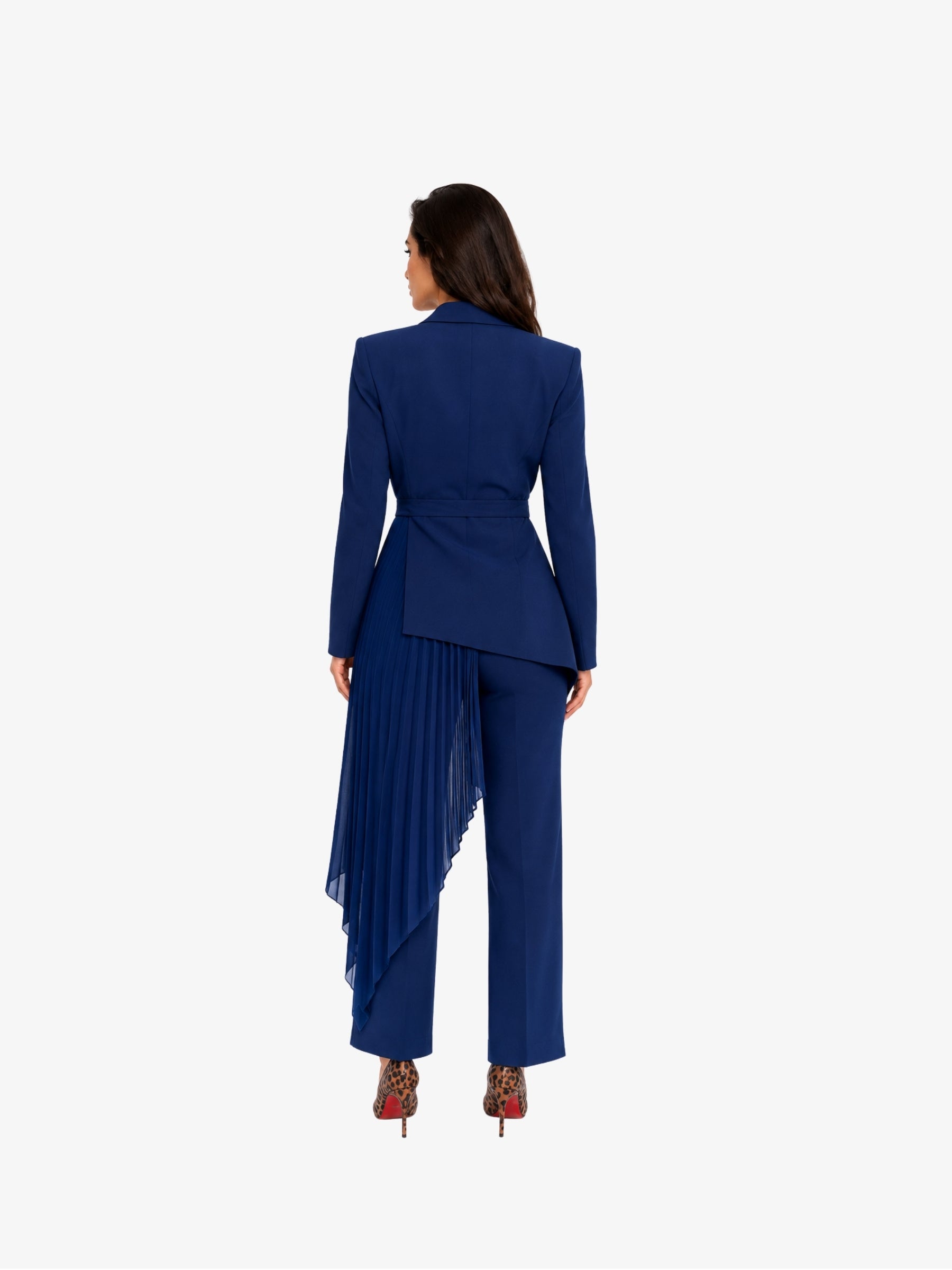 Costum Elegant, Bleumarin