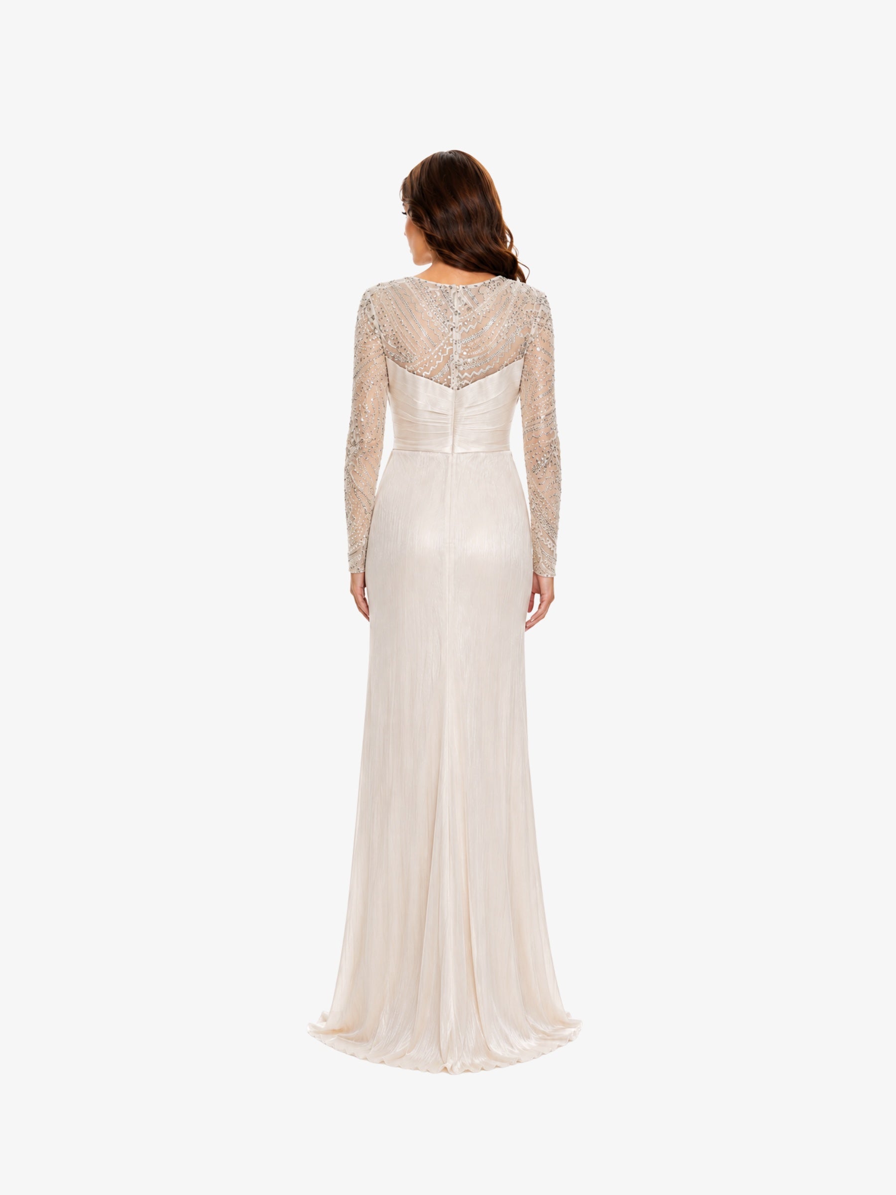 Rochie Lunga “Illona”, Alb