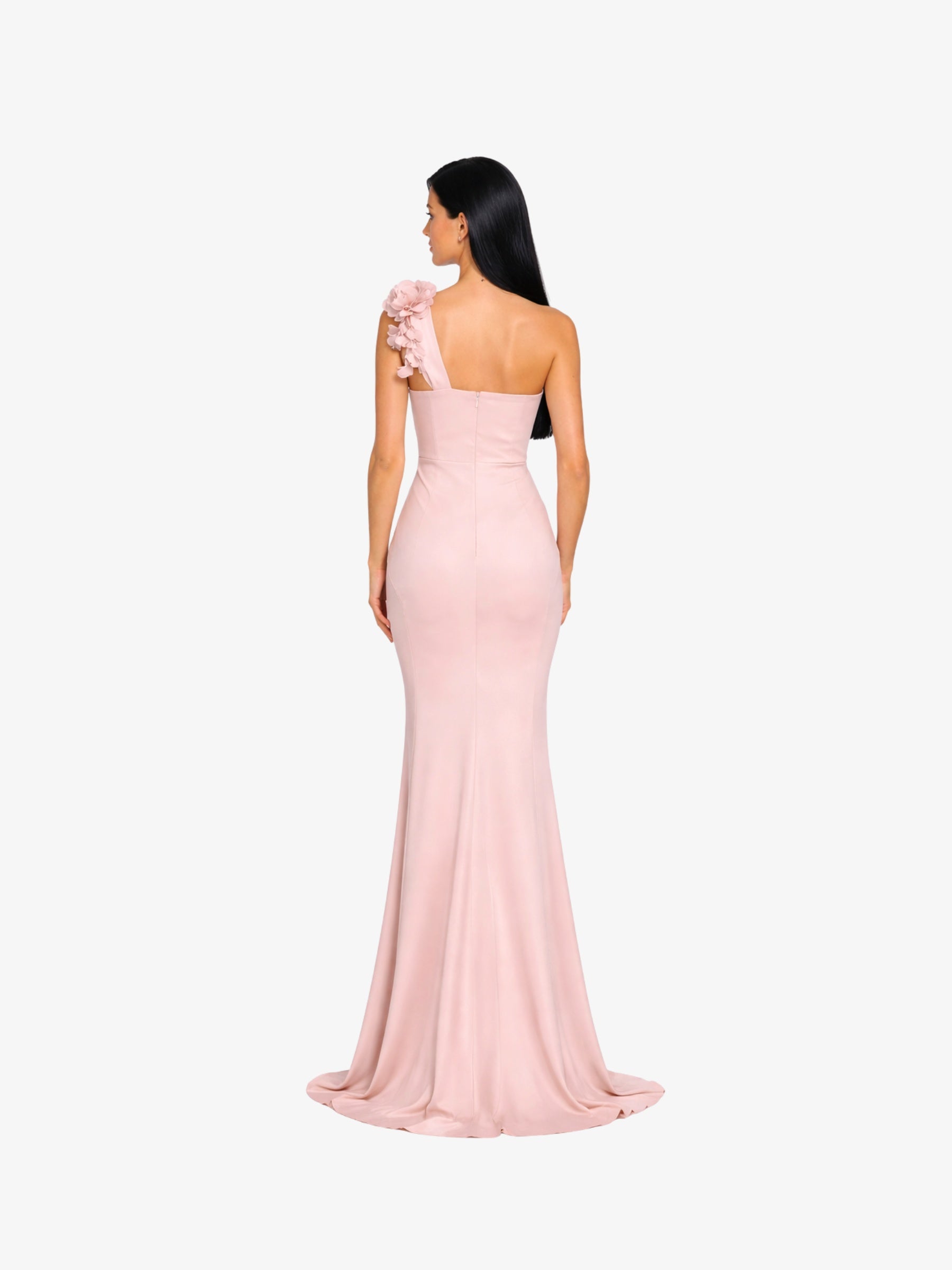 Rochie Eleganta “Begonia”, Roz