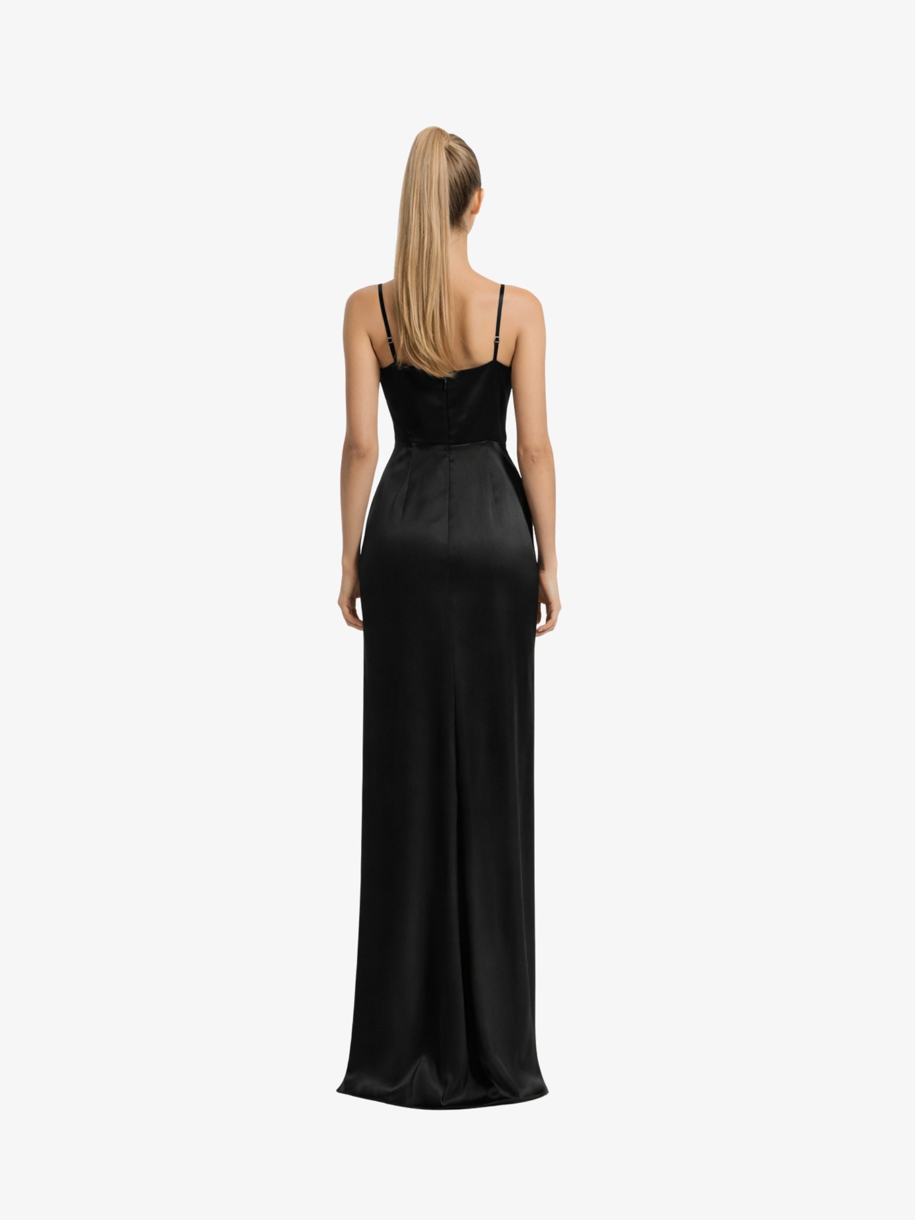 Rochie Lunga “Gloria”, Negru