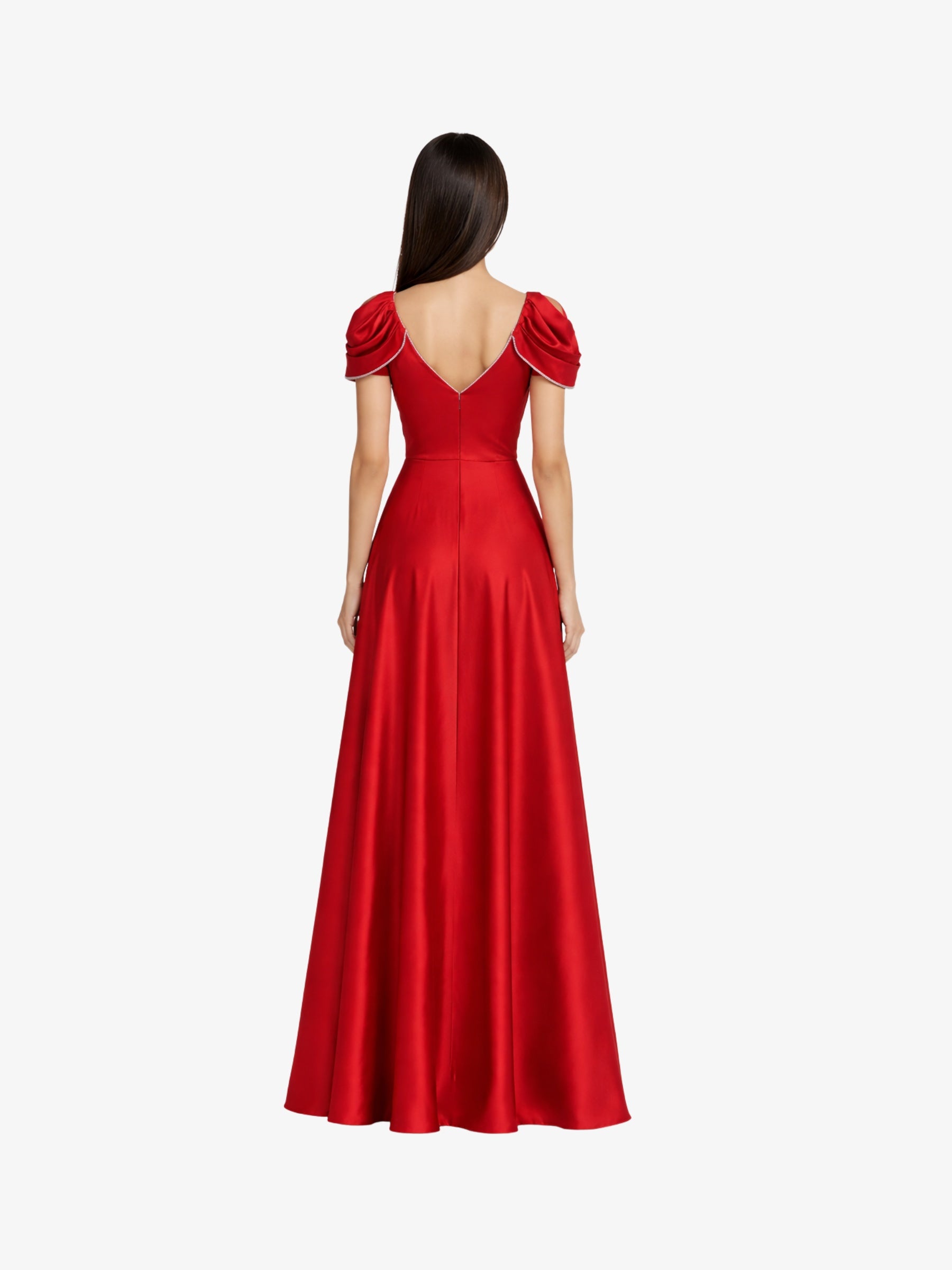 Rochie Lunga “Amira”, Rosu
