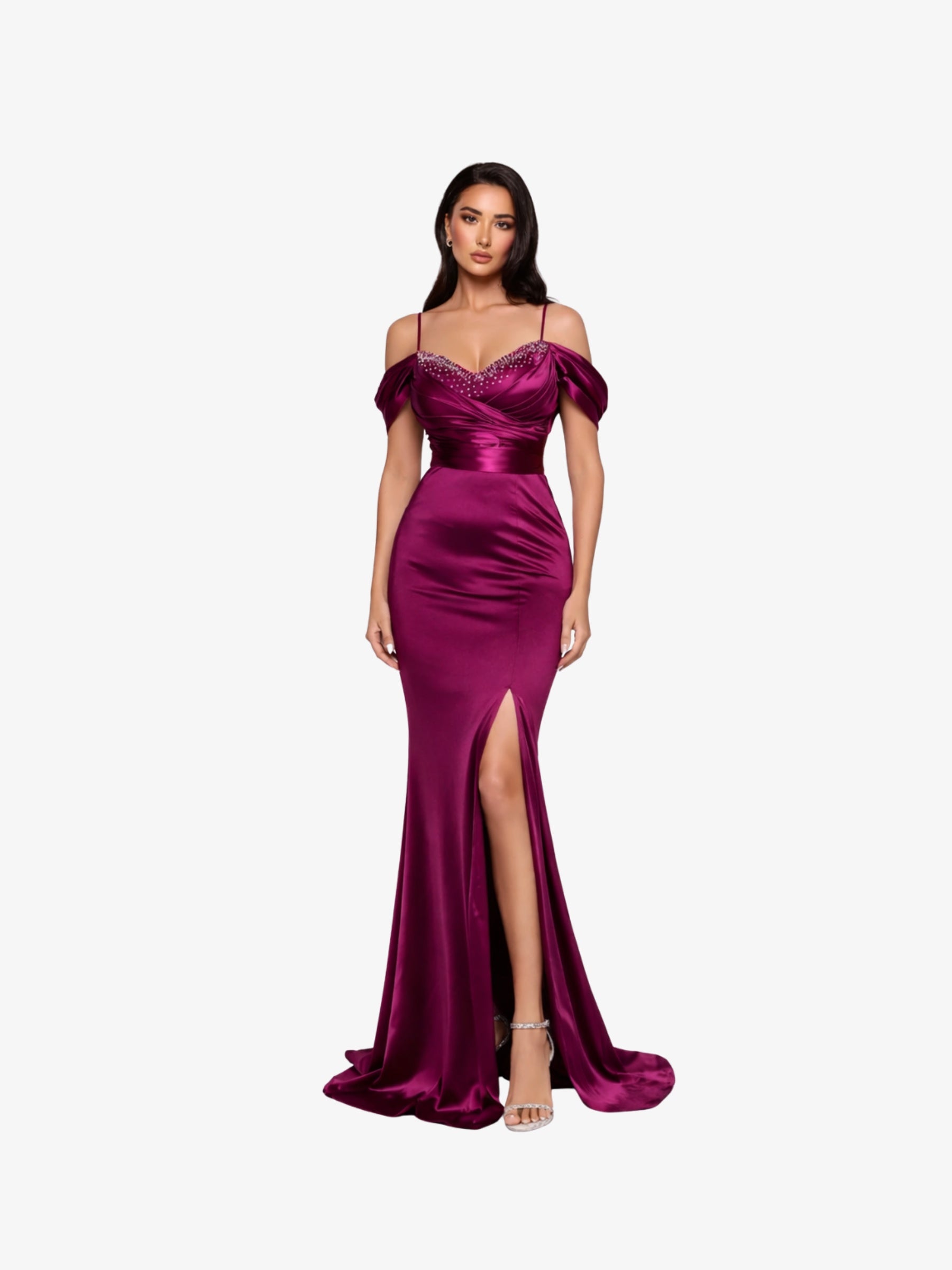 Rochie Lunga “Elania” Mov