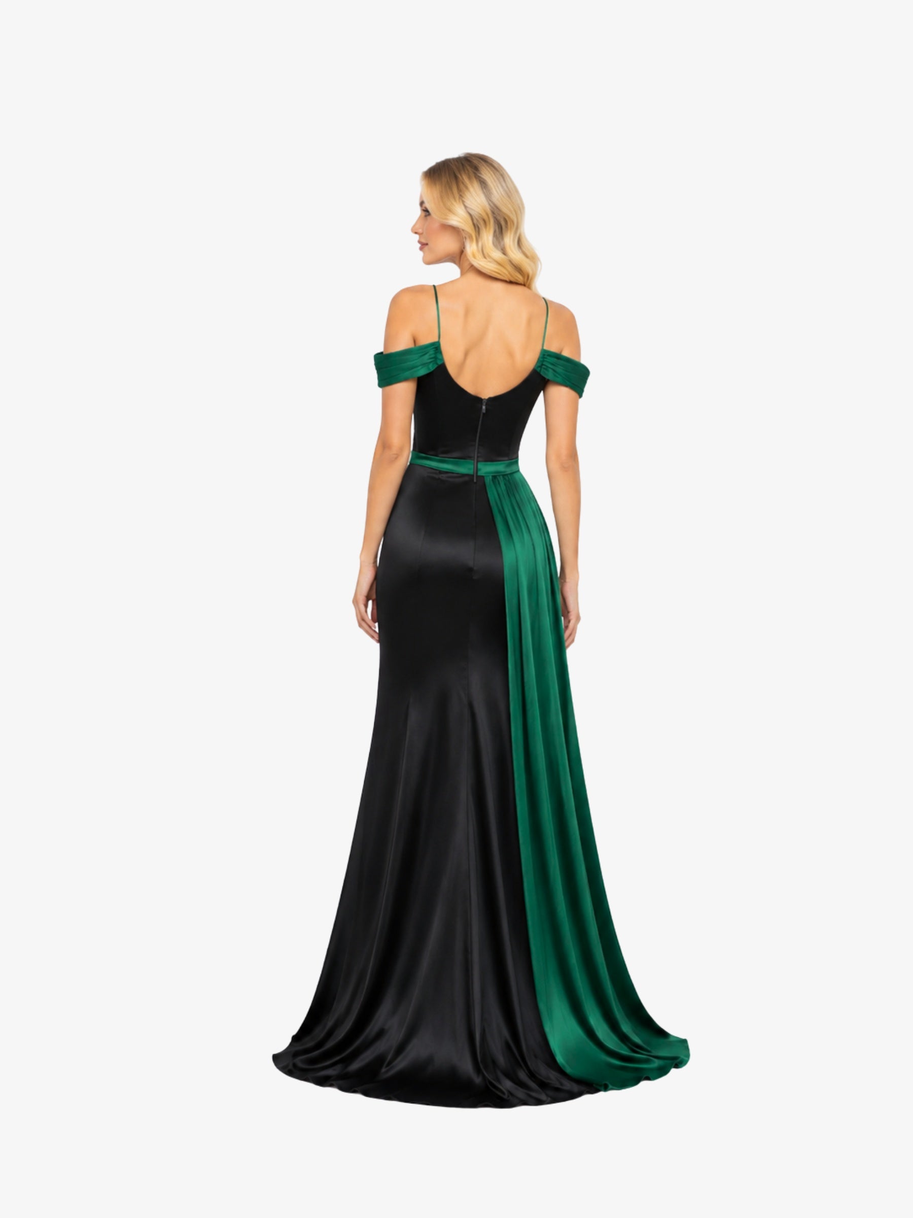 Rochie Lunga “Abiya”, Verde