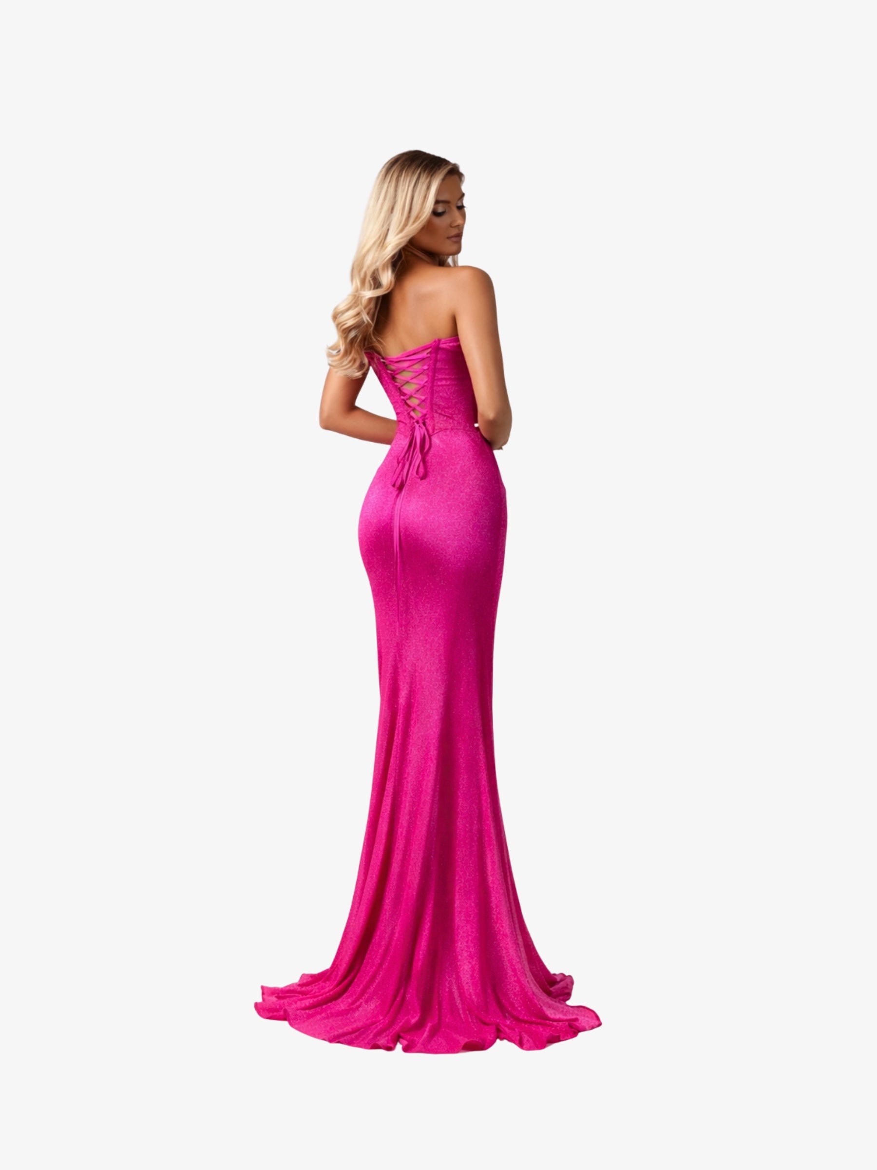 Rochie Lunga “Agrona”, Fucsia