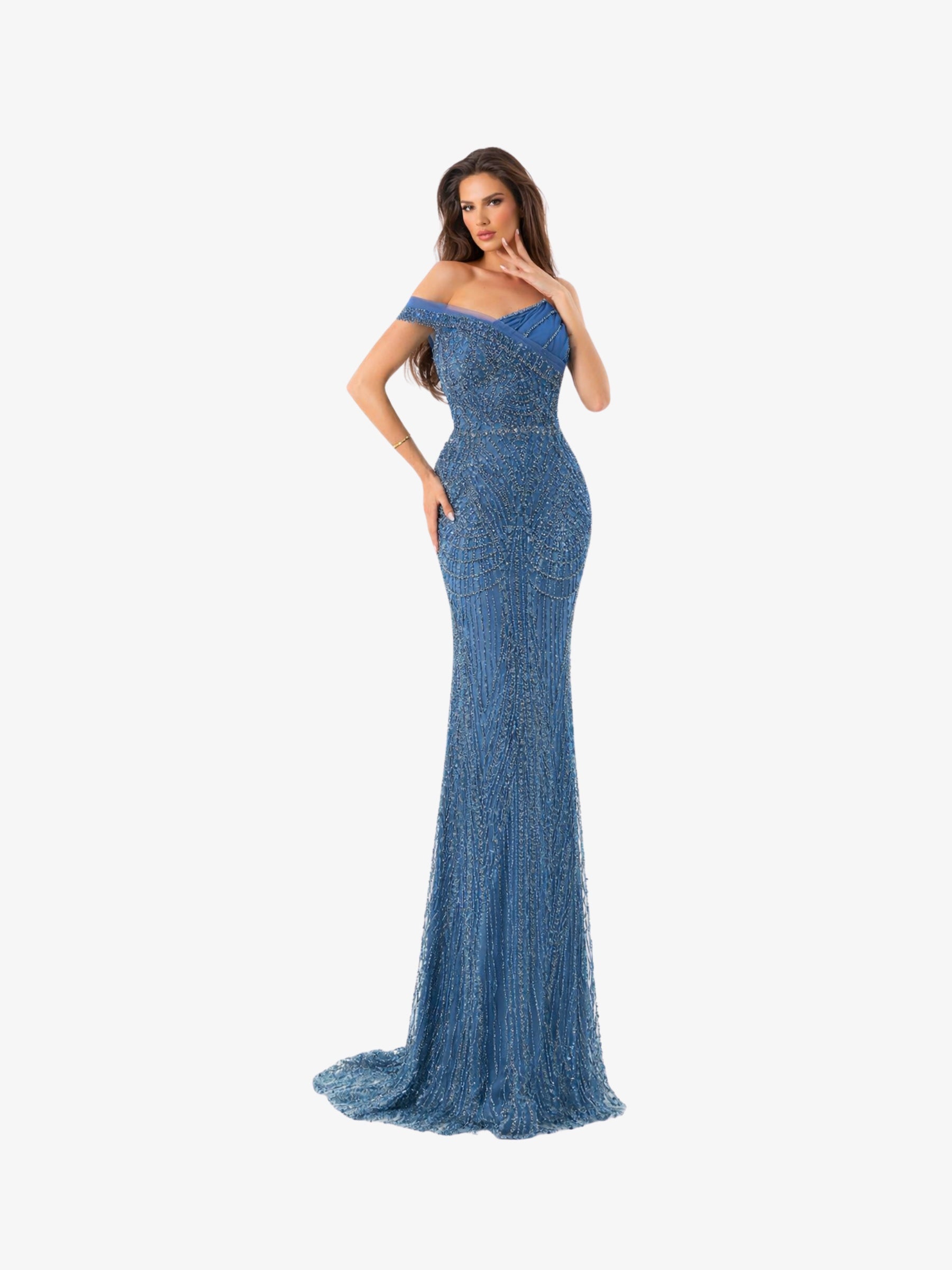Rochie Eleganta “Vivaldi”, Albastru