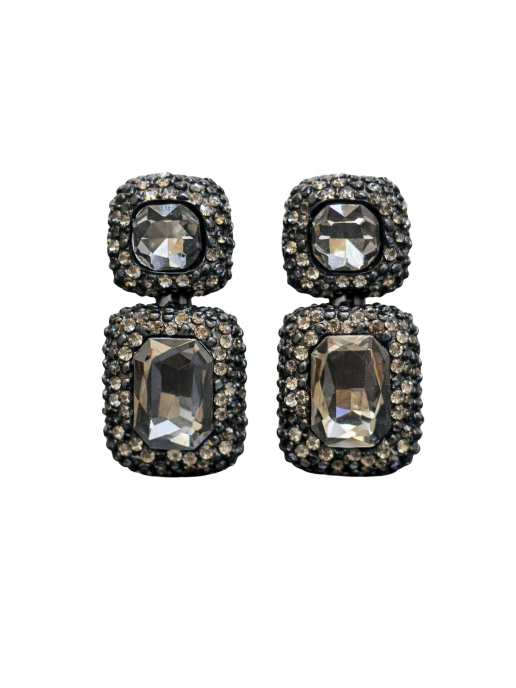 Cercei Eleganti “Diamond”, Argintii