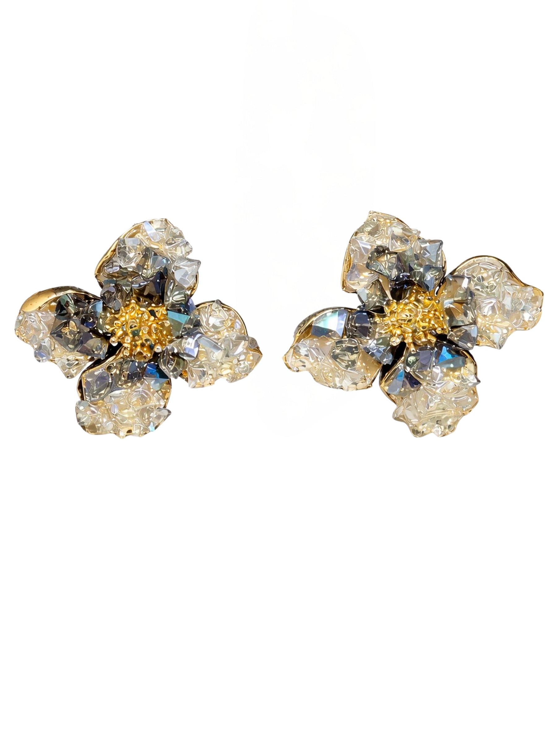 Cercei Eleganti “Zahmer”, Aurii