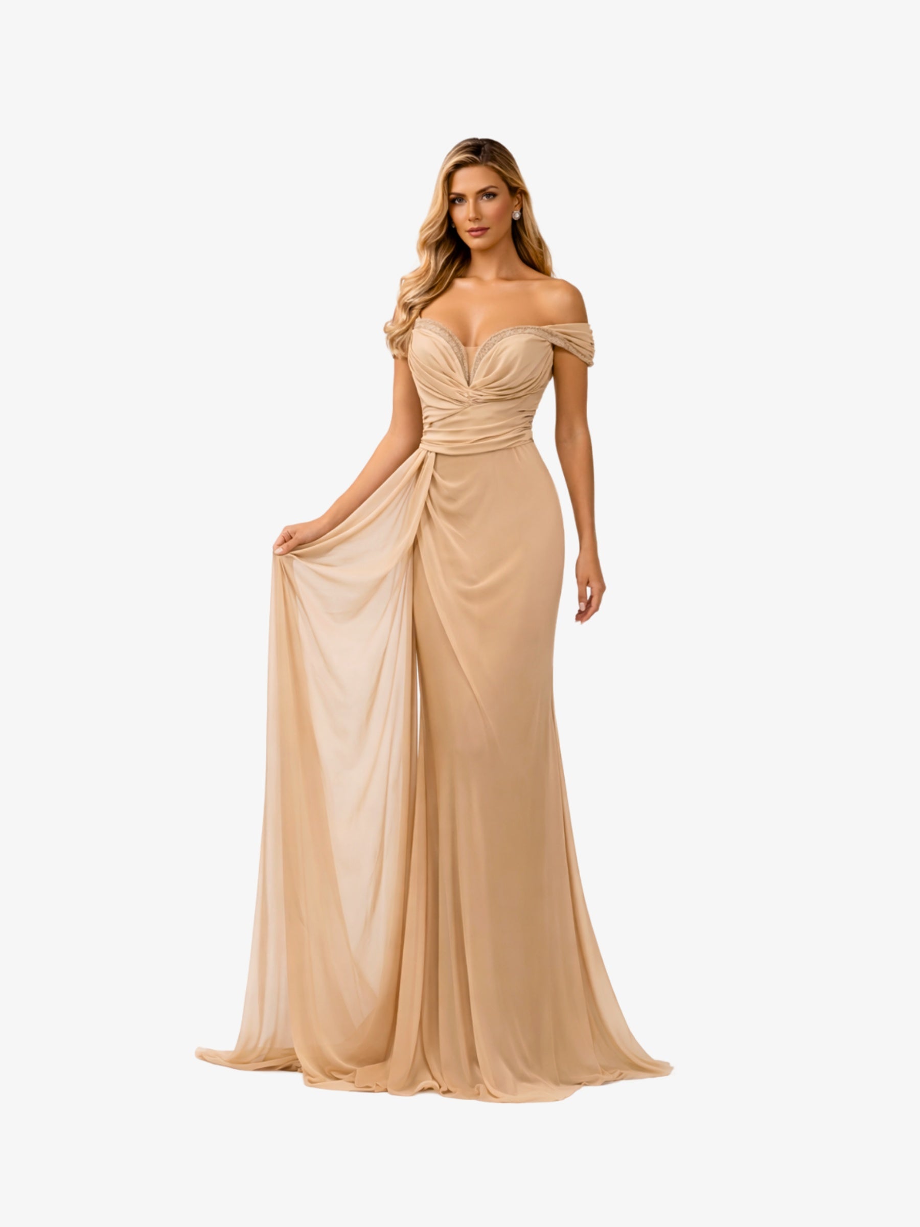 Rochie Eleganta “Artemis”, Bej