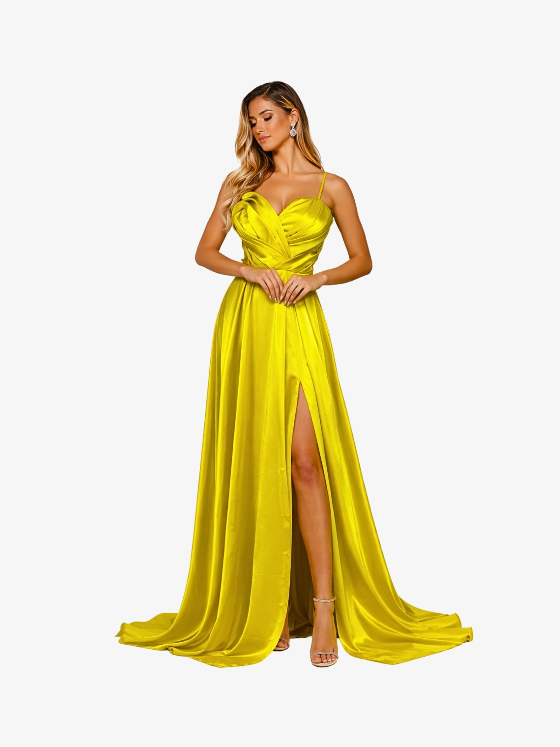 Rochie Lunga "Casy", Verde Fistic