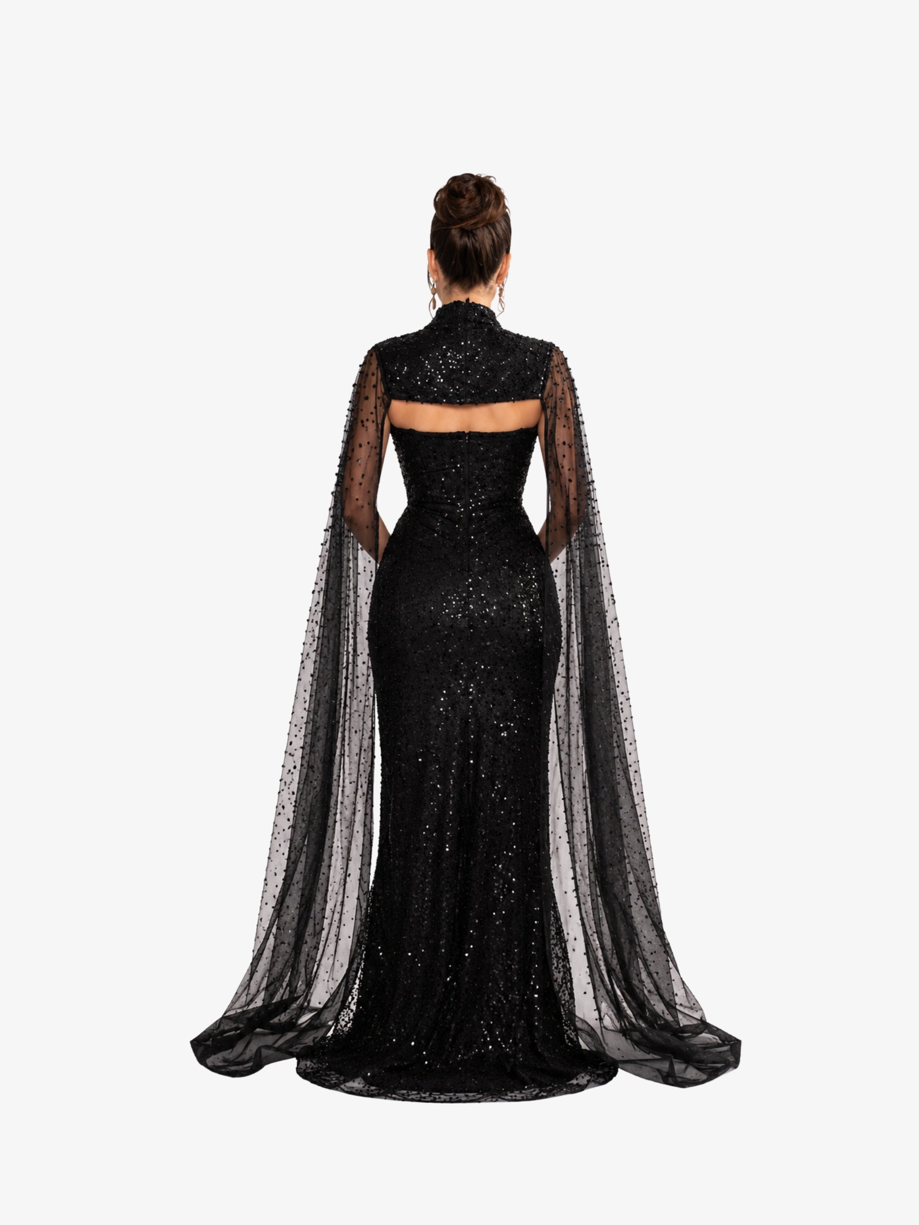 Rochie Lunga “Altesa”, Negru