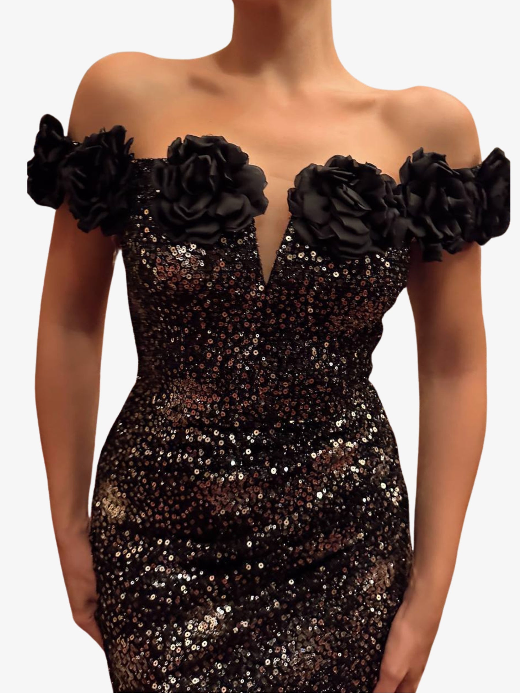 Rochie Lunga "Zehaia" , Aurie