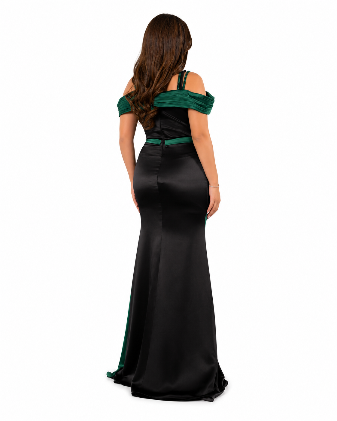 Rochie Lunga “Abiya”, Verde