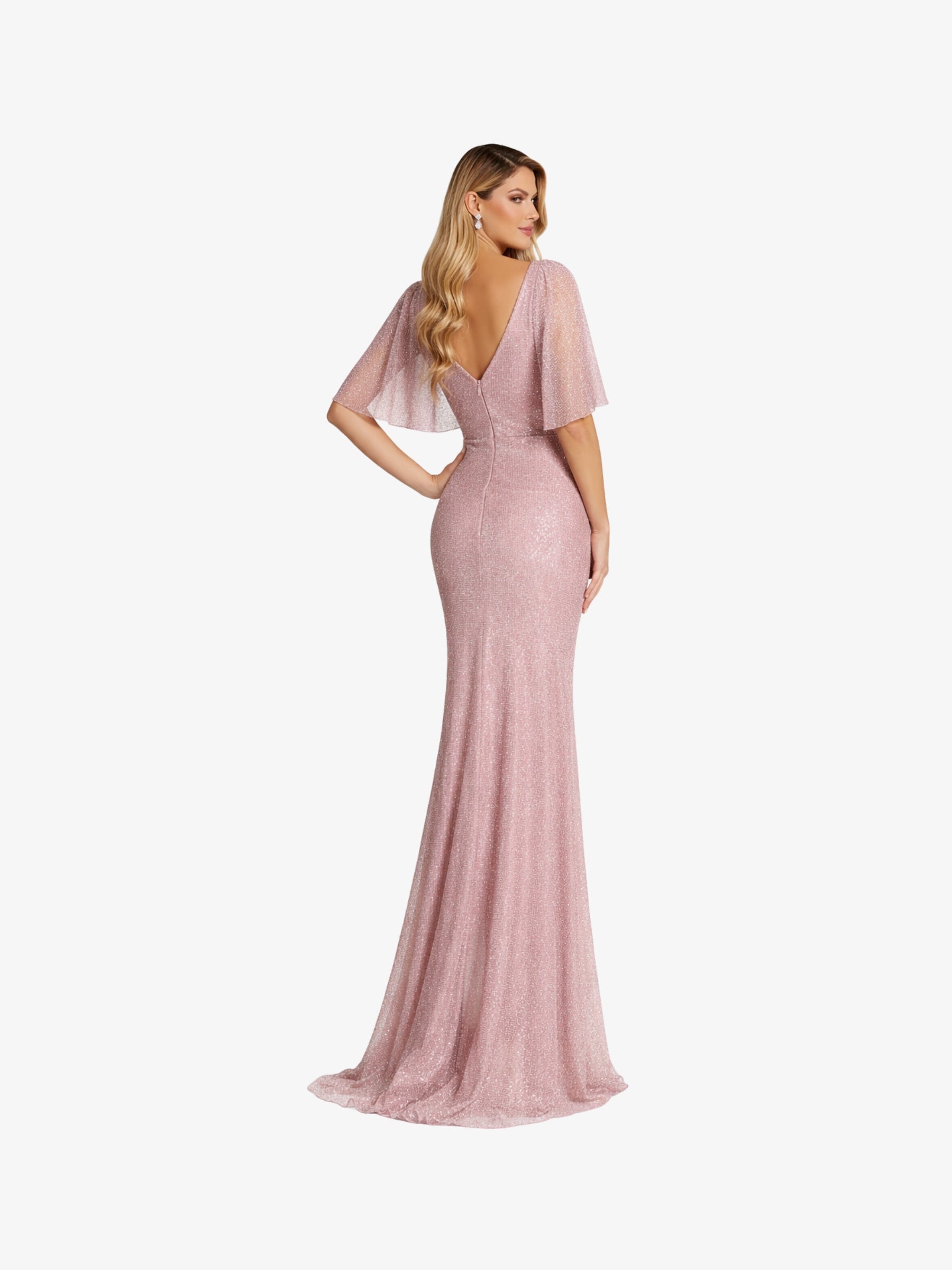 Rochie Eleganta “Marsilia”,Roz
